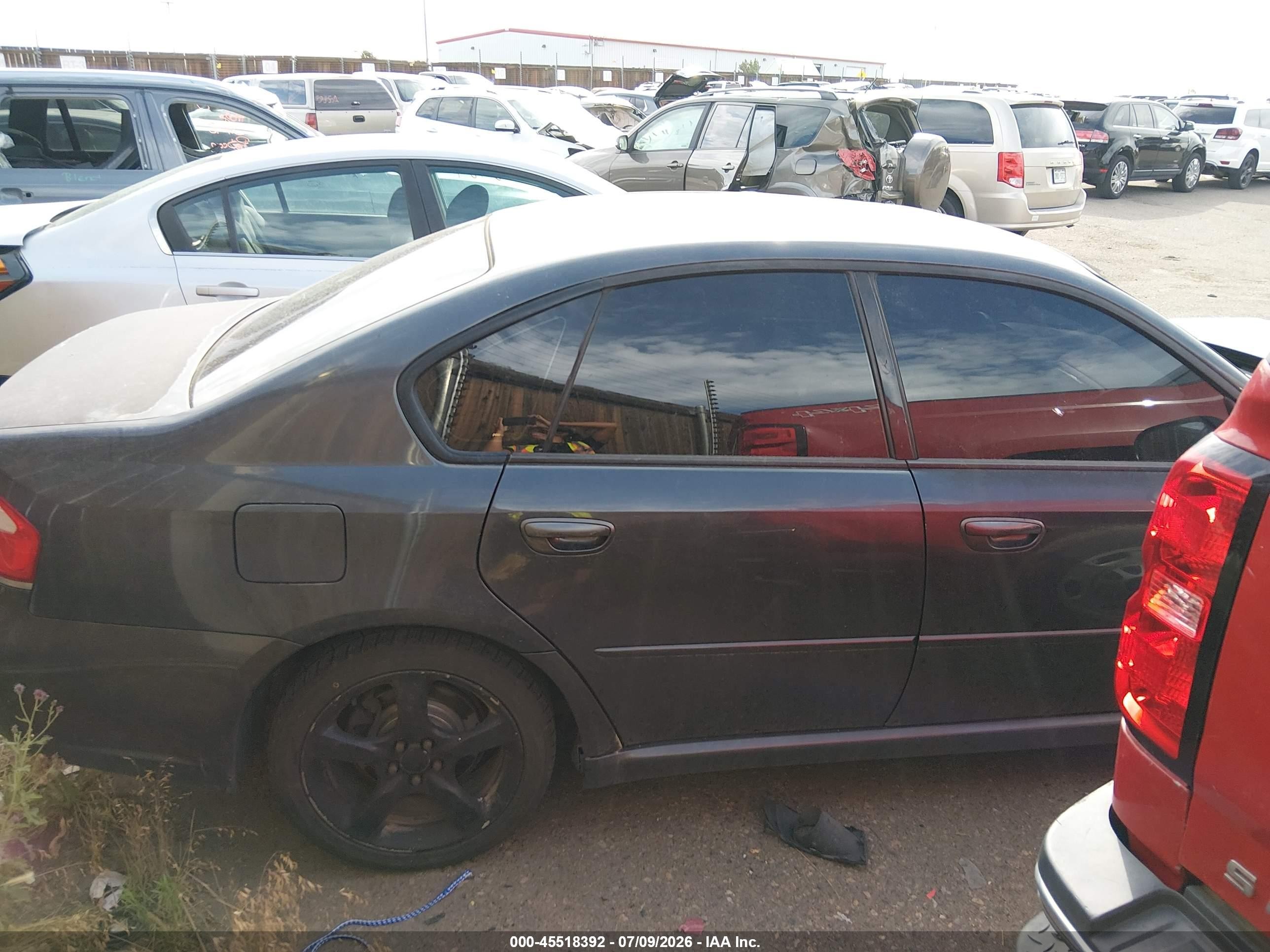 2009 Subaru Legacy 2.5gt Limited Gray vin: 4S3BL676494213231