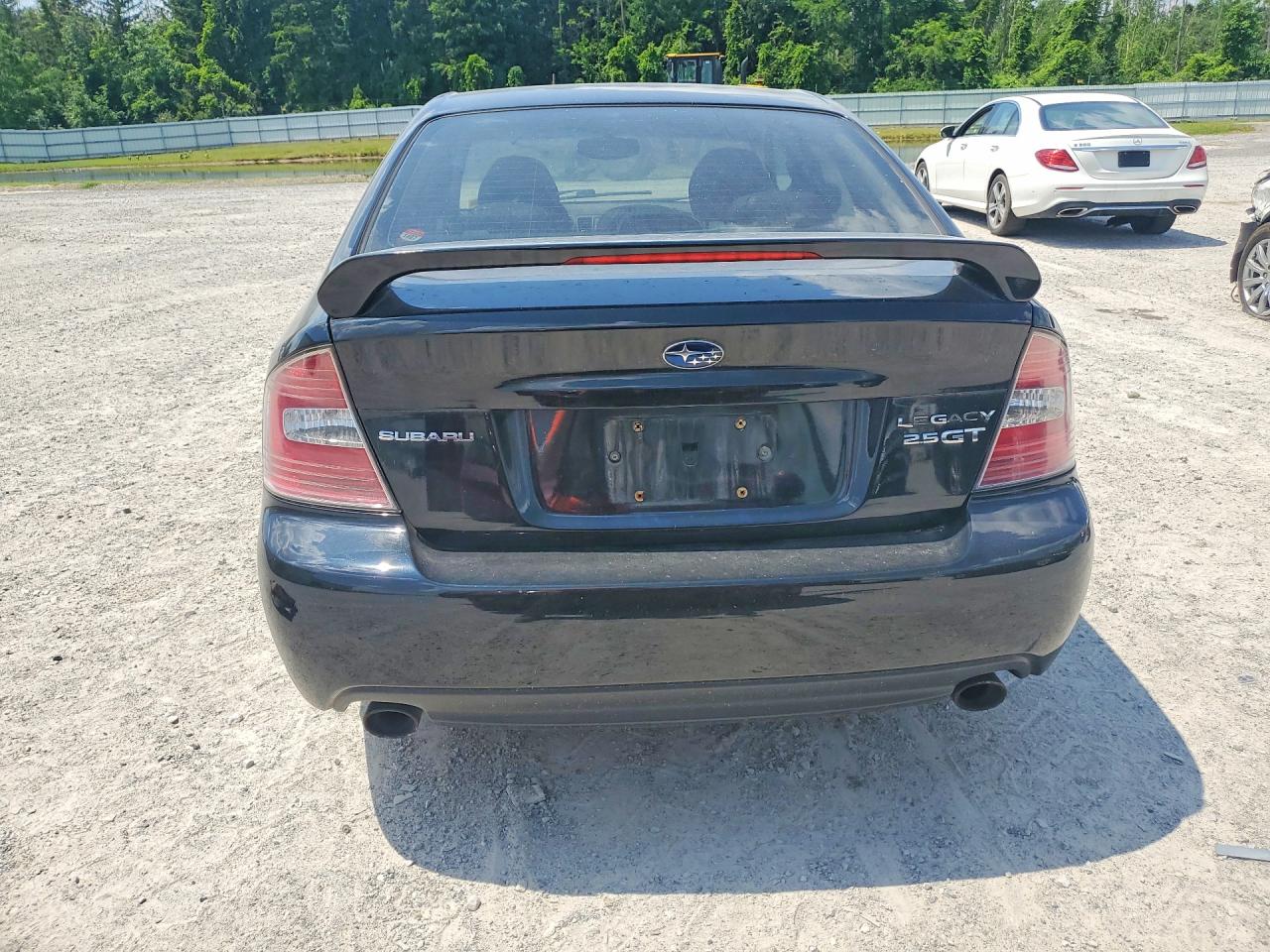 2005 Subaru Legacy Gt Limited Black vin: 4S3BL676554204693