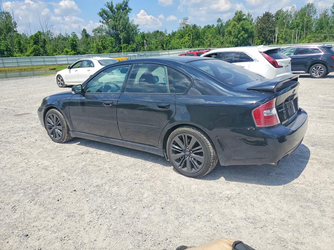 2005 Subaru Legacy Gt Limited Black vin: 4S3BL676554204693