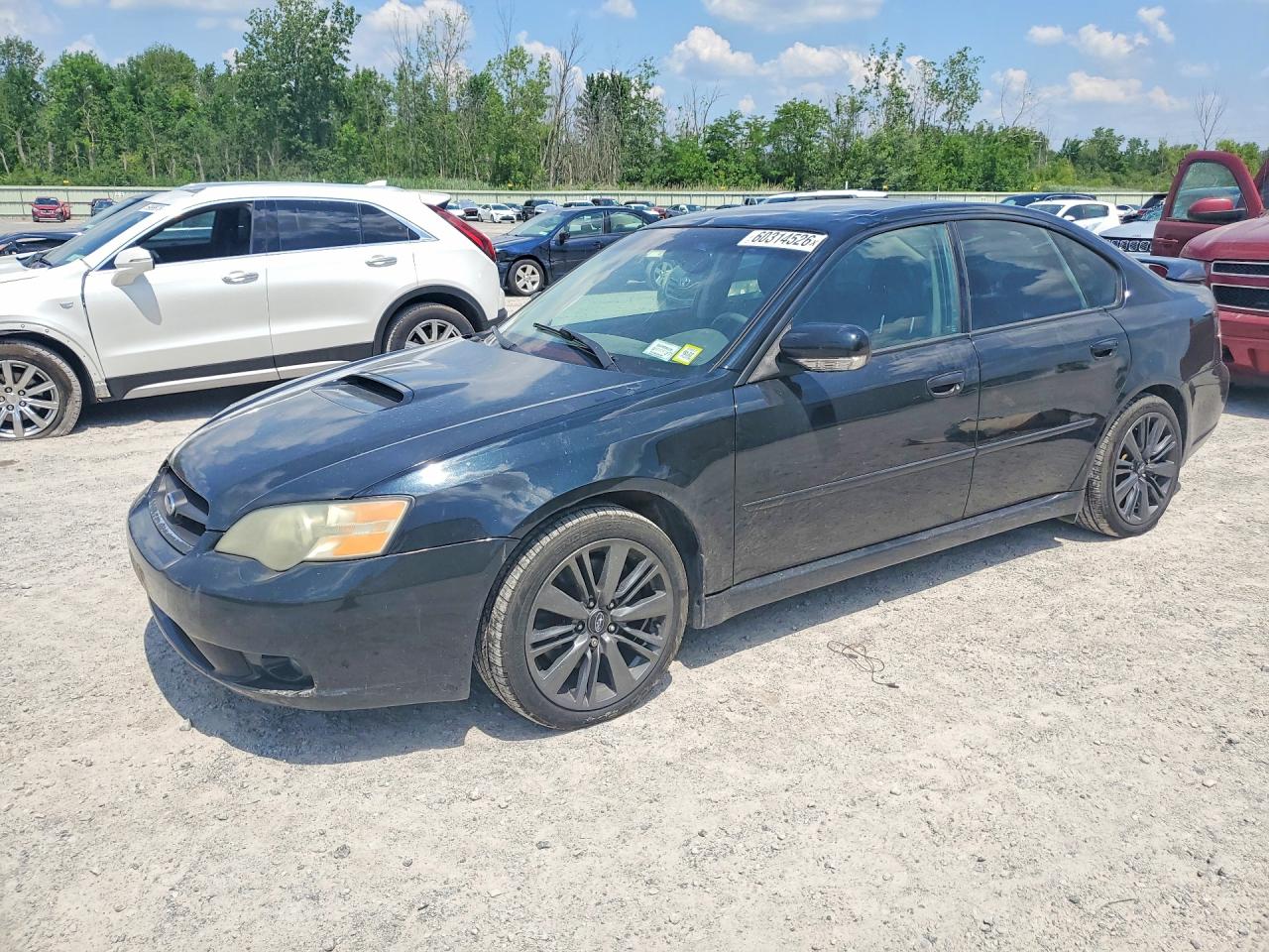 2005 Subaru Legacy Gt Limited Черный vin: 4S3BL676554204693