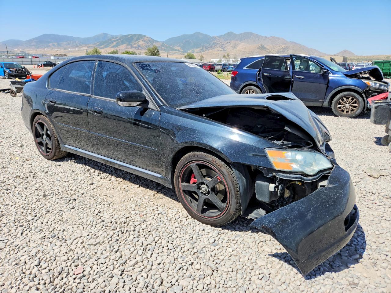 2005 Subaru Legacy Gt Limited Black vin: 4S3BL676654215346