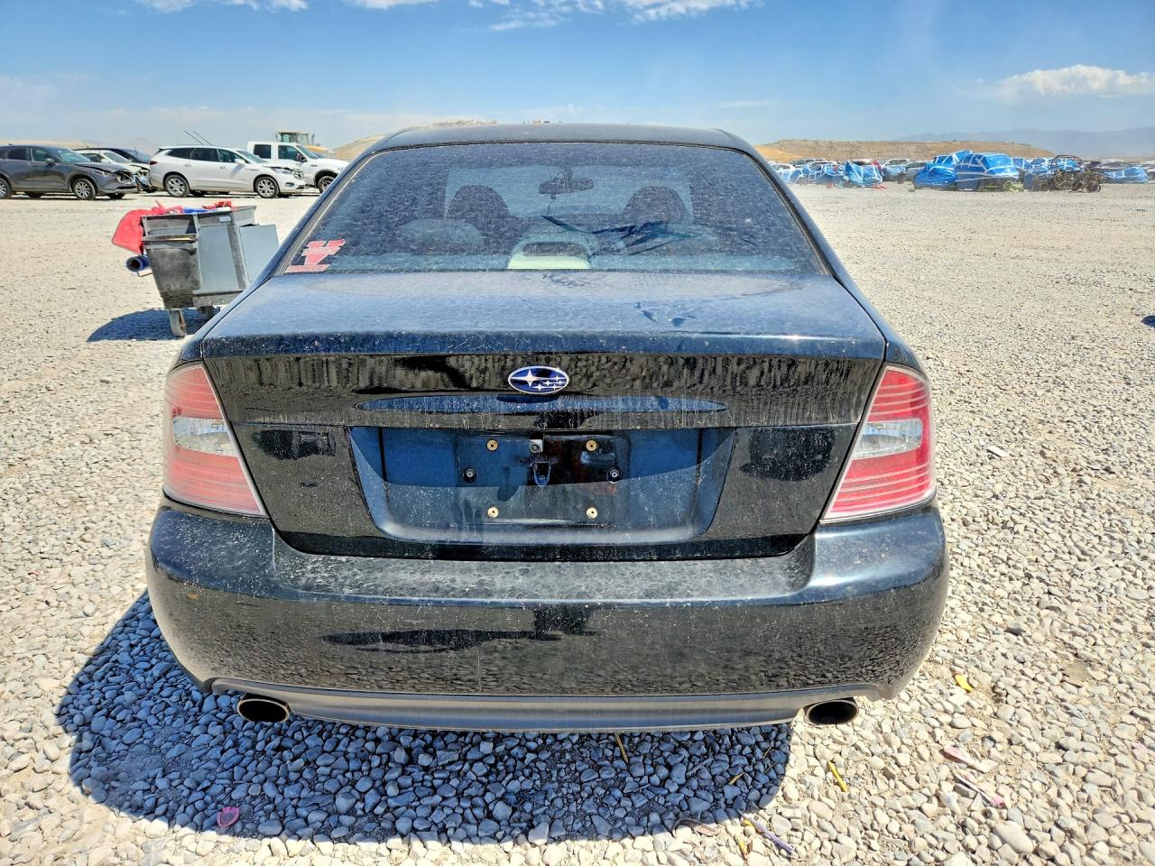 2005 Subaru Legacy Gt Limited Black vin: 4S3BL676654215346
