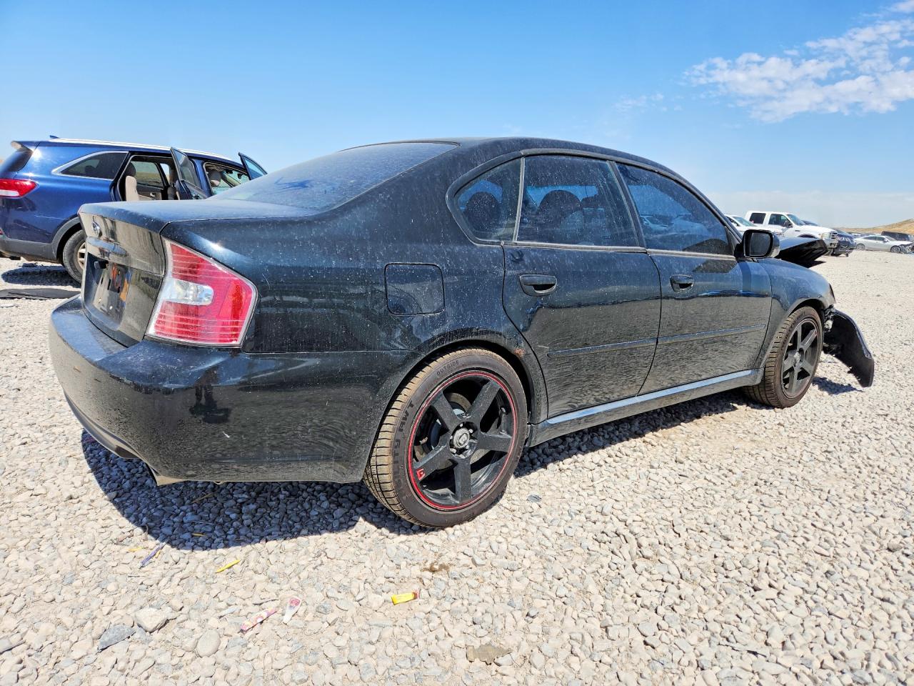 2005 Subaru Legacy Gt Limited Black vin: 4S3BL676654215346