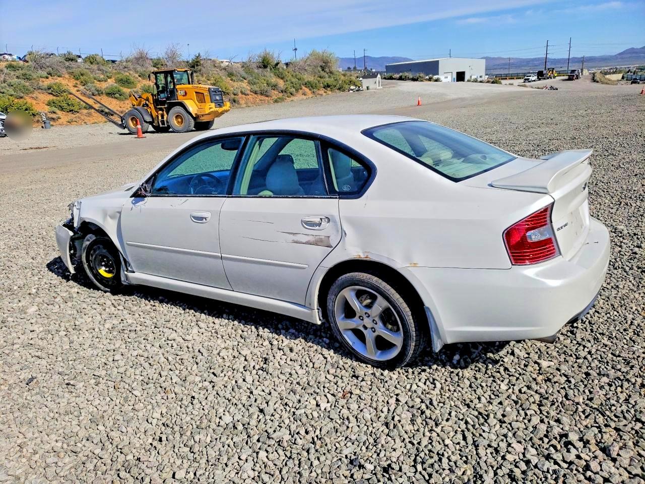 2005 Subaru Legacy Gt Limited White vin: 4S3BL676756225193