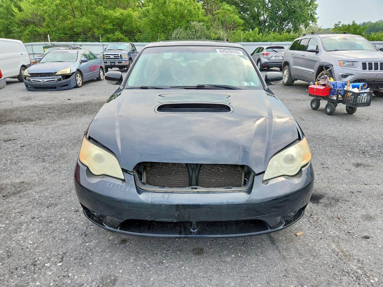 2007 Subaru Legacy Gt Limited Black vin: 4S3BL676874209115