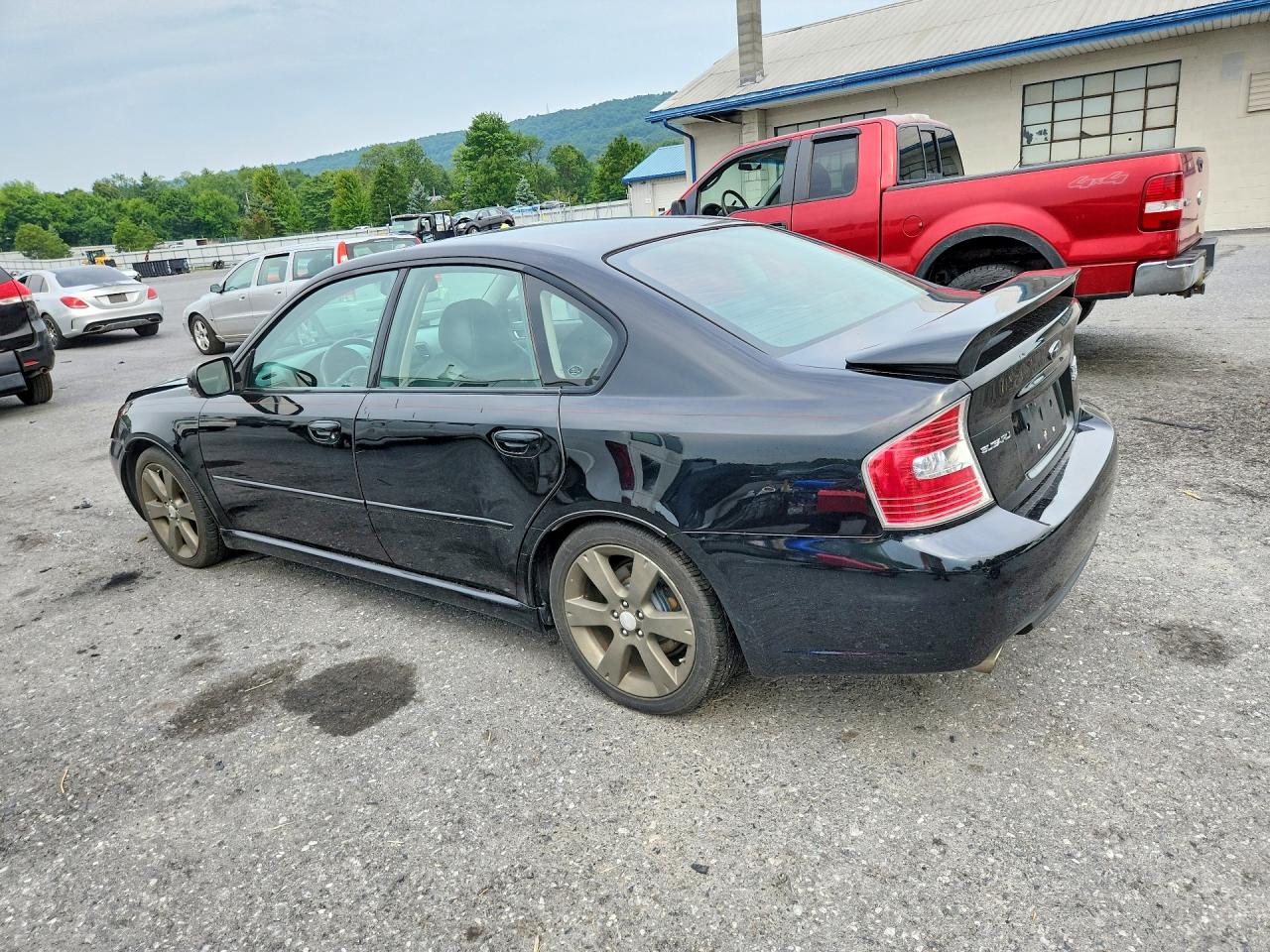 2007 Subaru Legacy Gt Limited Black vin: 4S3BL676874209115