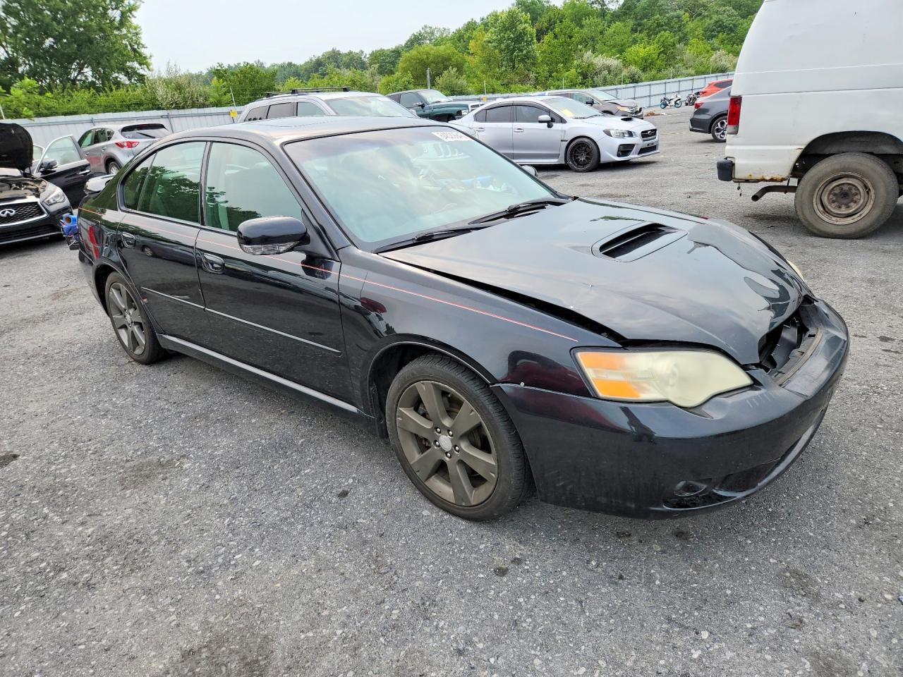 2007 Subaru Legacy Gt Limited Black vin: 4S3BL676874209115
