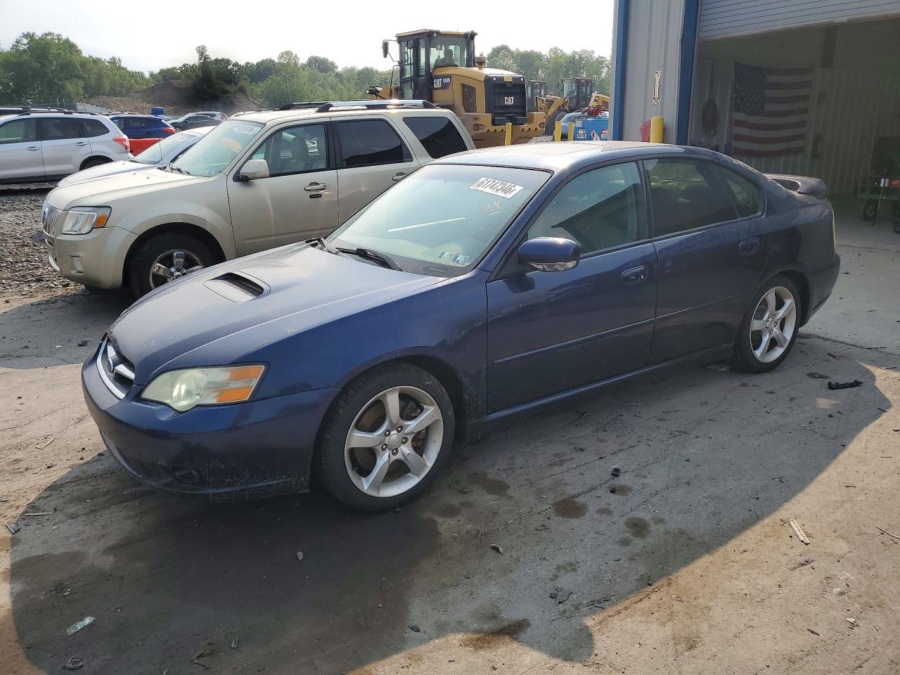 2006 Subaru Legacy Gt Limited Blue vin: 4S3BL676964201944