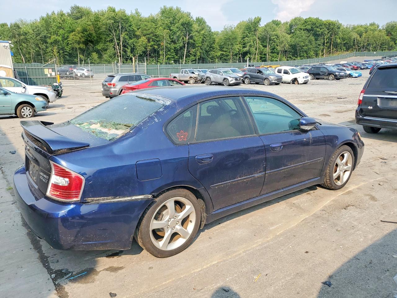 2006 Subaru Legacy Gt Limited Blue vin: 4S3BL676964201944
