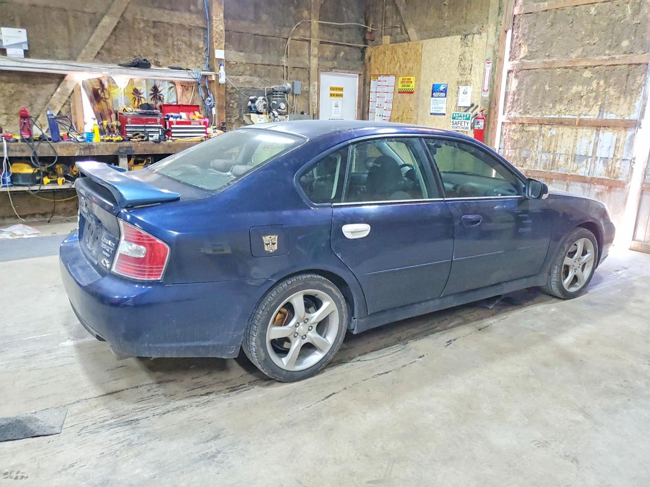 2005 Subaru Legacy Синий vin: 4S3BL686456213193