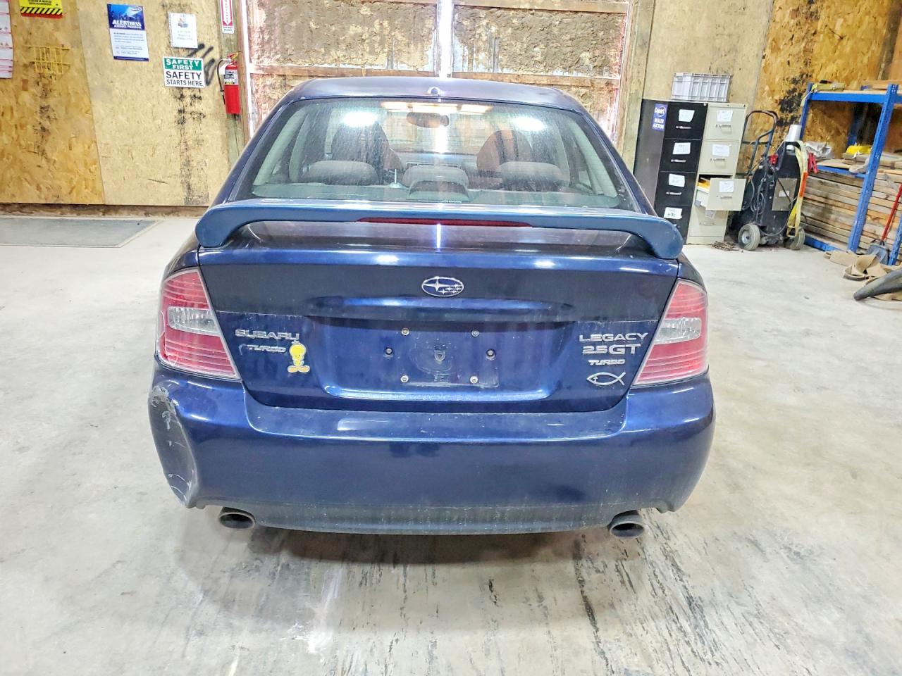 2005 Subaru Legacy Синий vin: 4S3BL686456213193