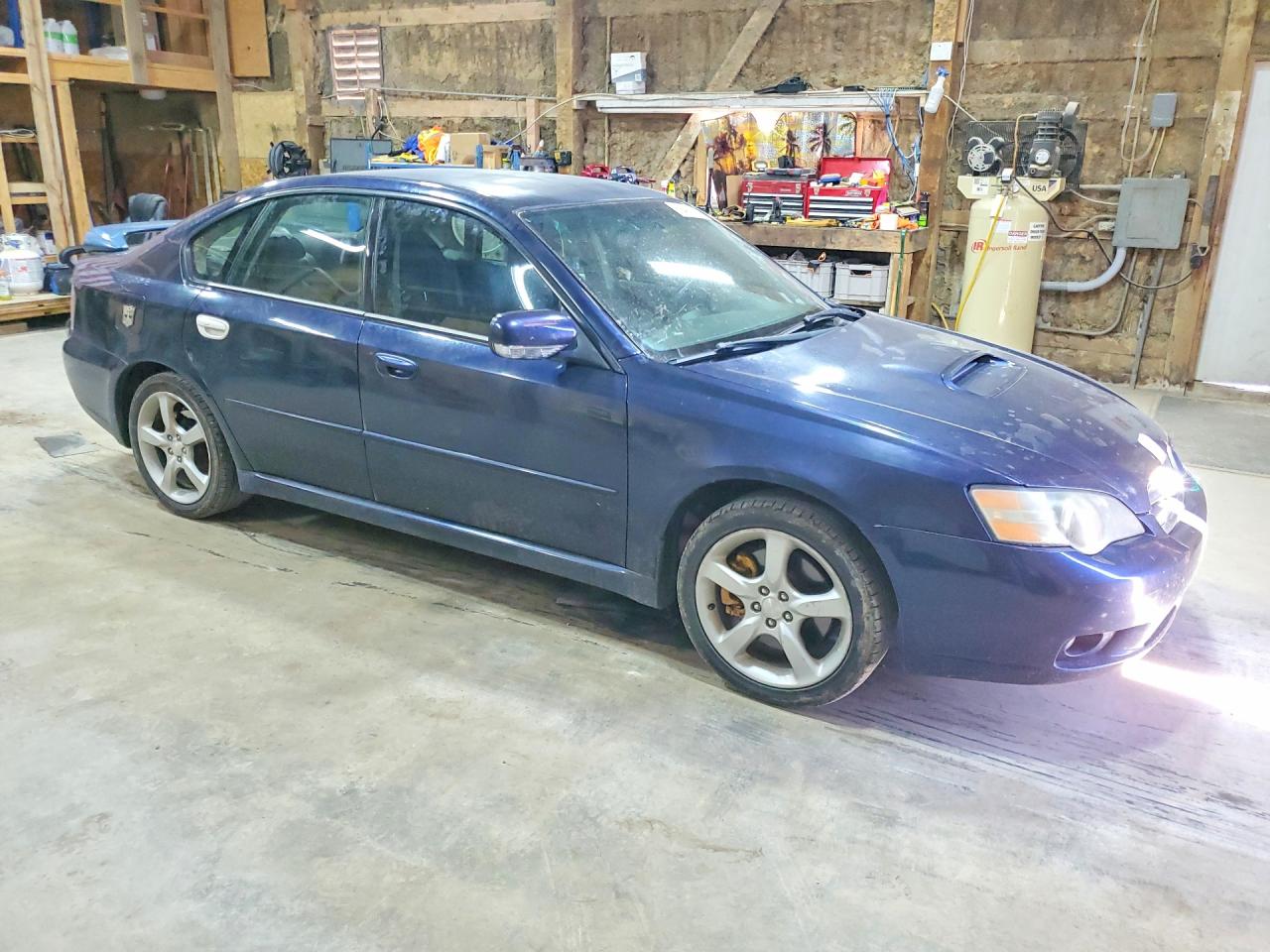2005 Subaru Legacy Синий vin: 4S3BL686456213193
