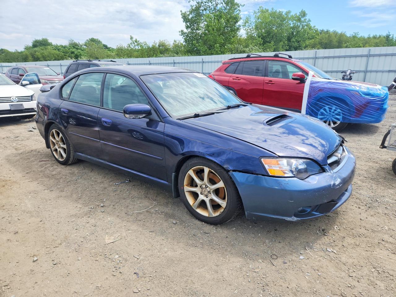 2005 Subaru Legacy Gt Blue vin: 4S3BL686954216540