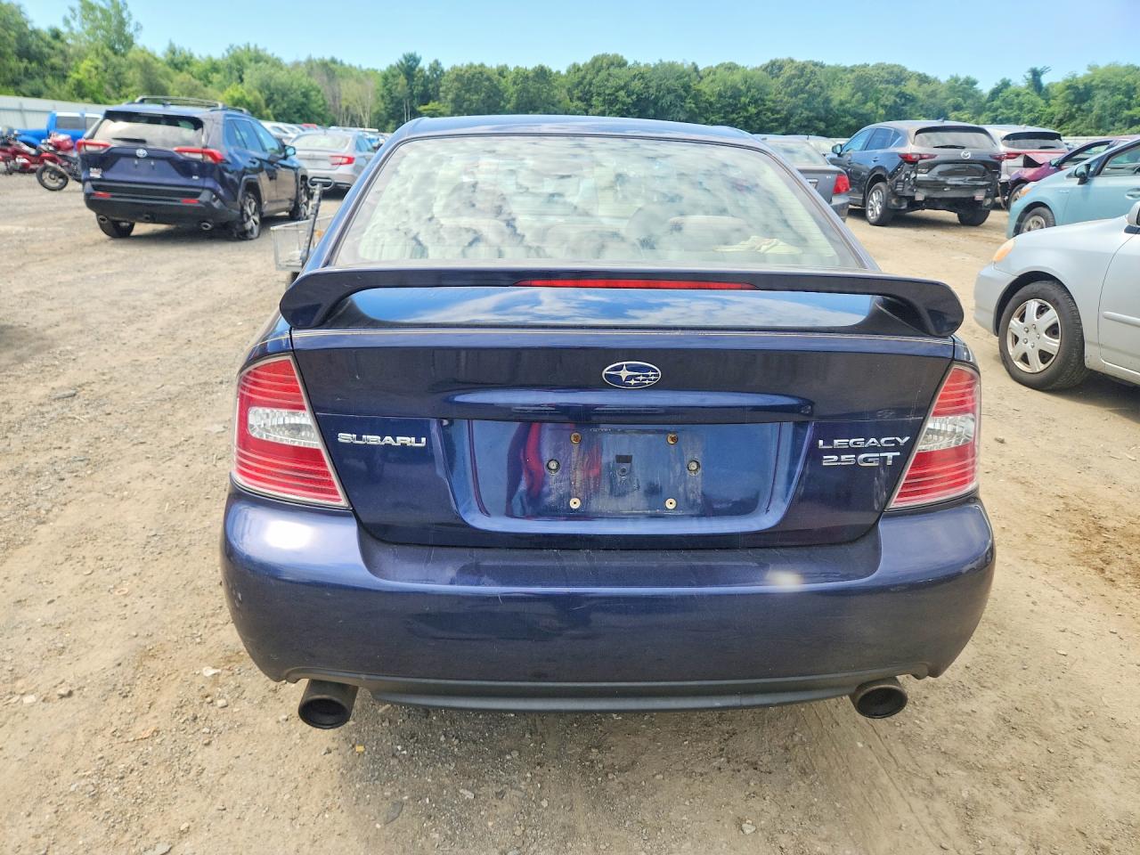 2005 Subaru Legacy Gt Blue vin: 4S3BL686954216540
