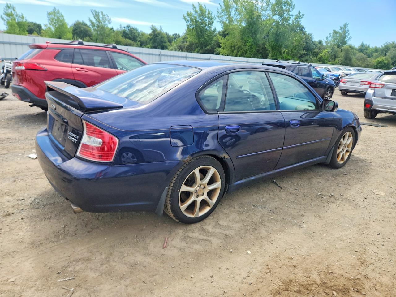 2005 Subaru Legacy Gt Blue vin: 4S3BL686954216540