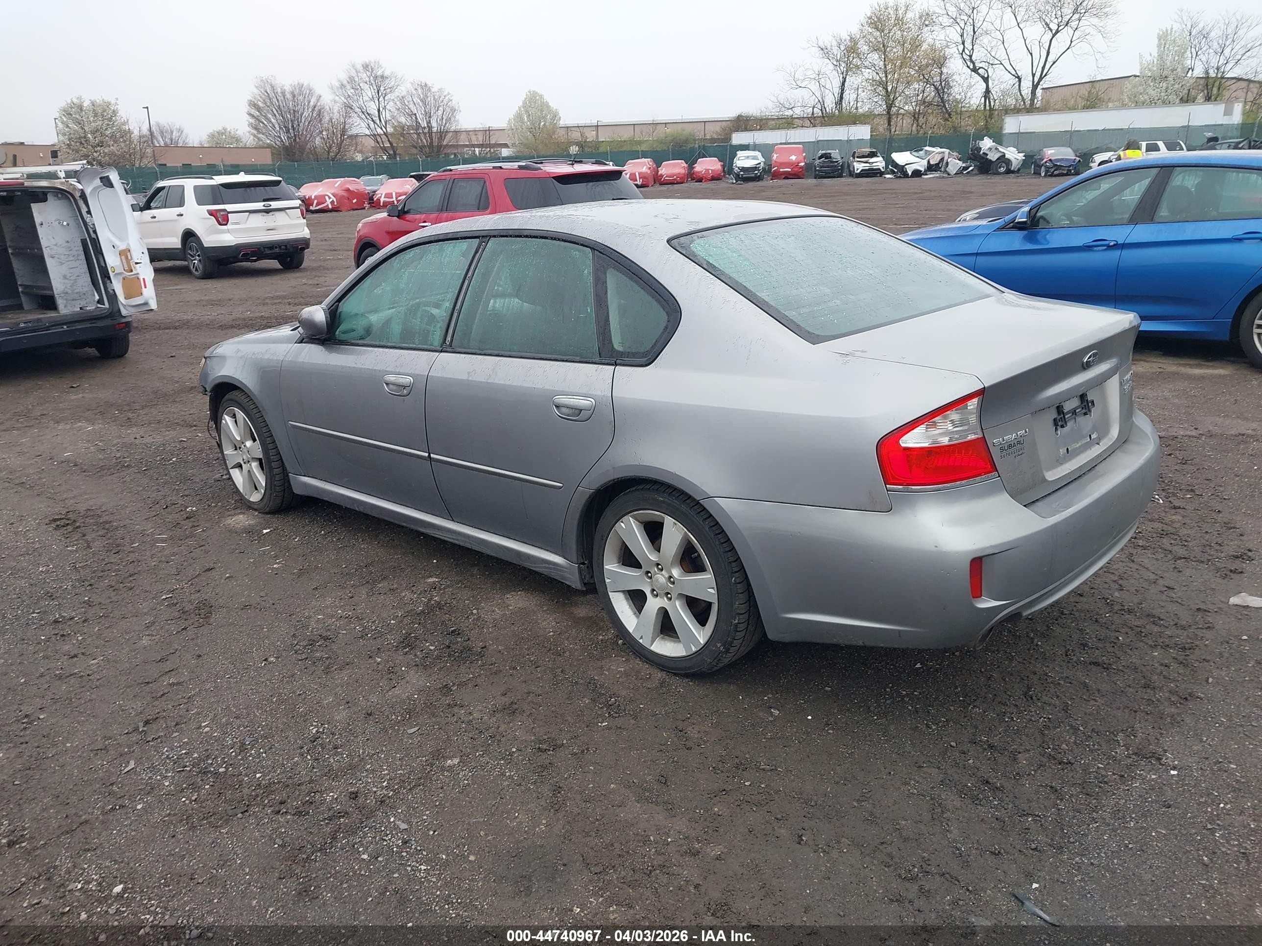 2009 Subaru Legacy 3.0r Gray vin: 4S3BL846794214518