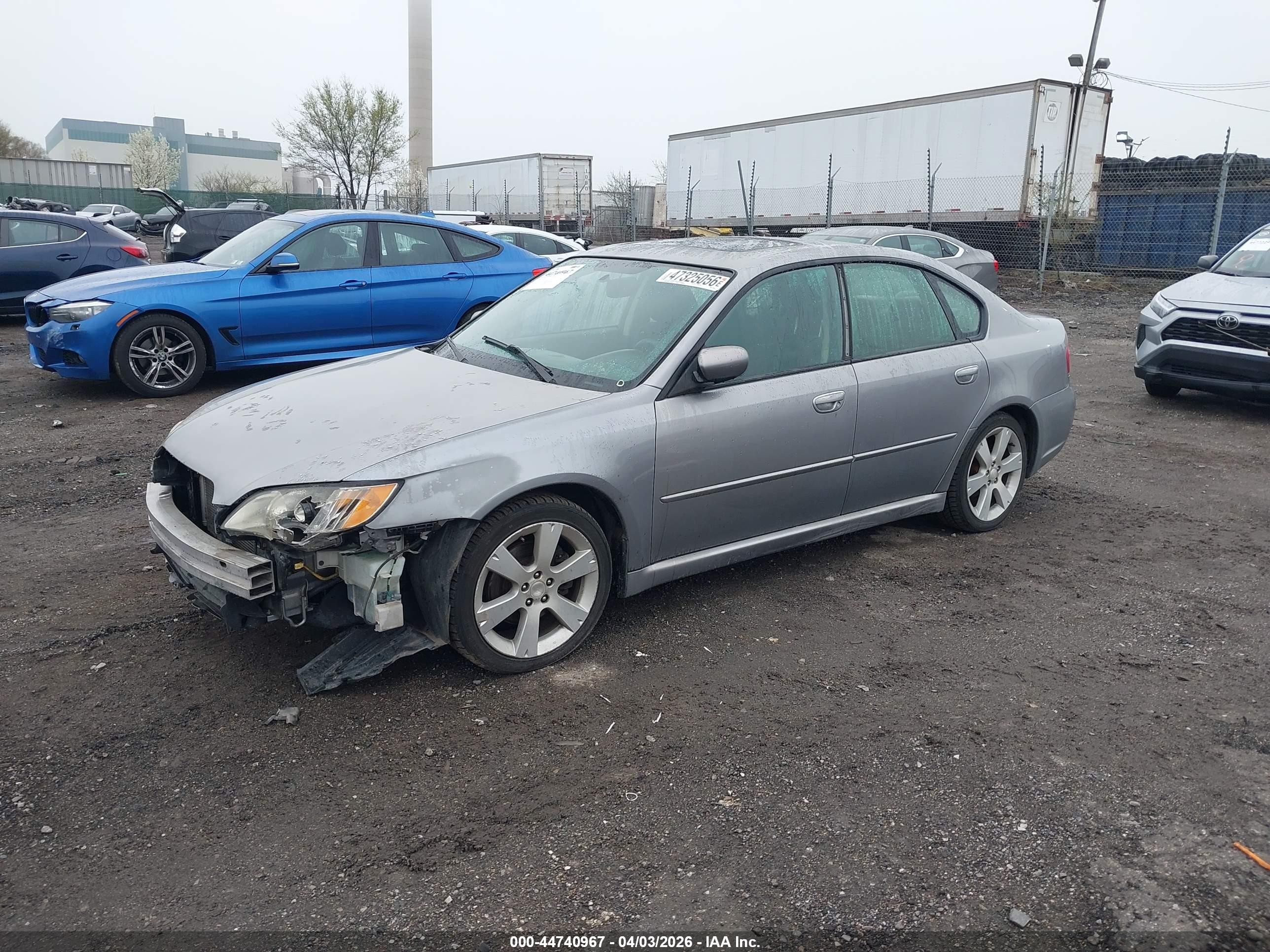 2009 Subaru Legacy 3.0r Gray vin: 4S3BL846794214518