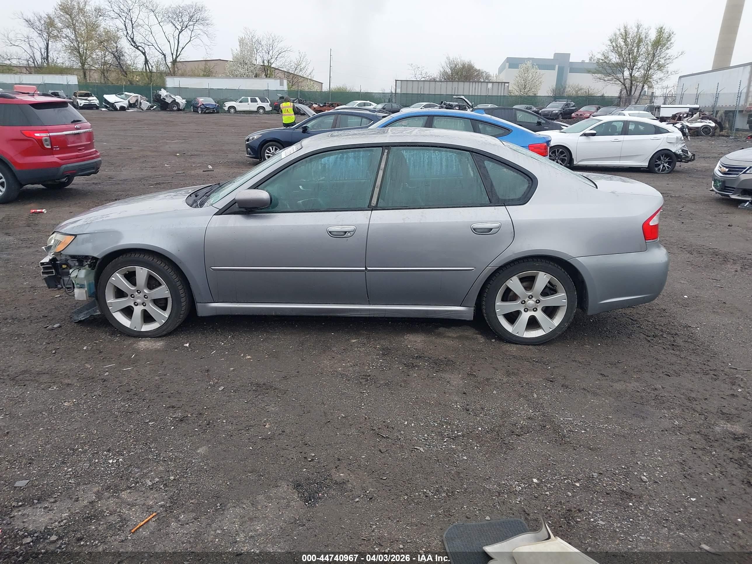 2009 Subaru Legacy 3.0r Gray vin: 4S3BL846794214518