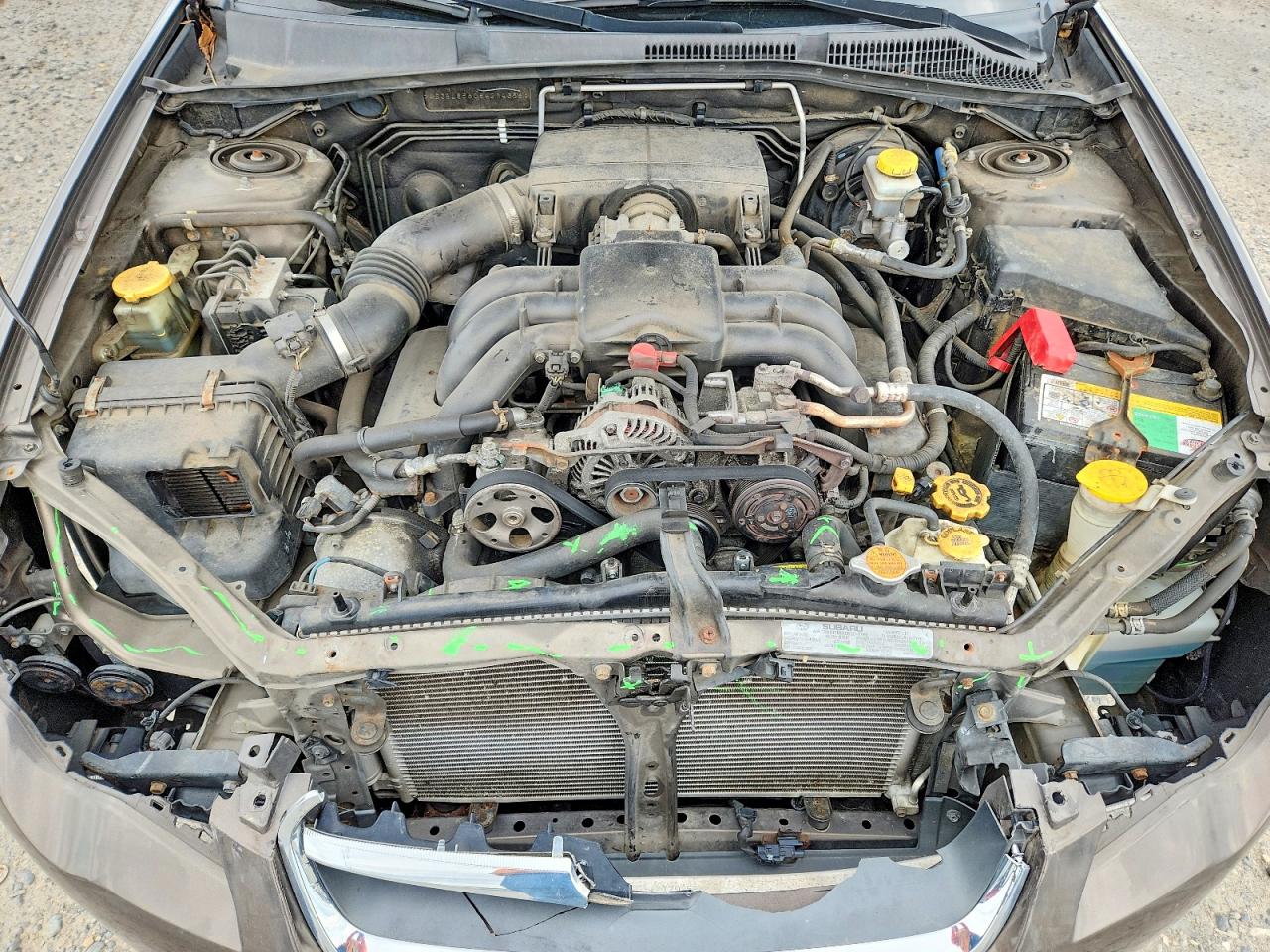 2008 Subaru Legacy 3.0r Limited Коричневый vin: 4S3BL856084214356