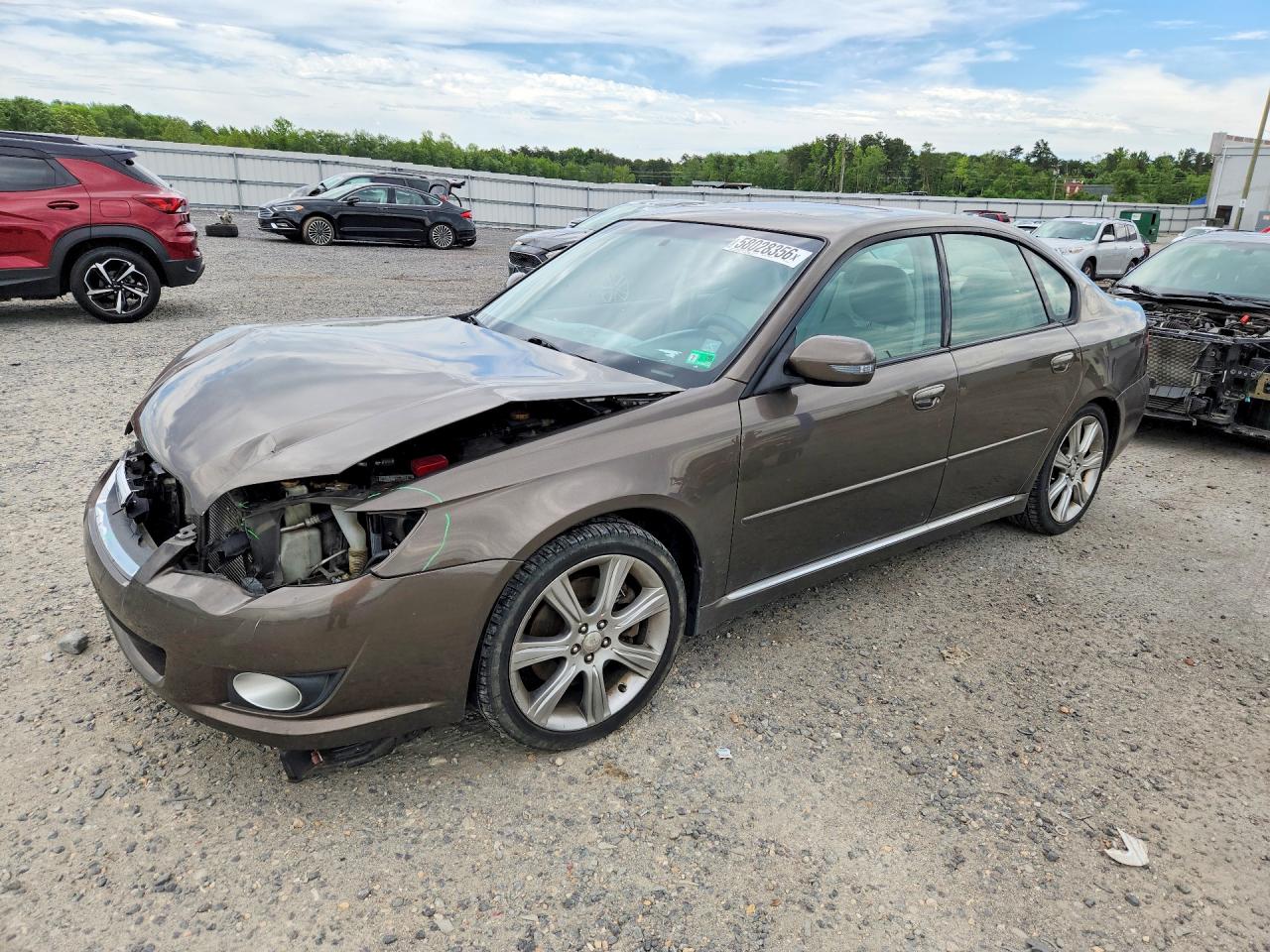 2008 Subaru Legacy 3.0r Limited Brown vin: 4S3BL856084214356
