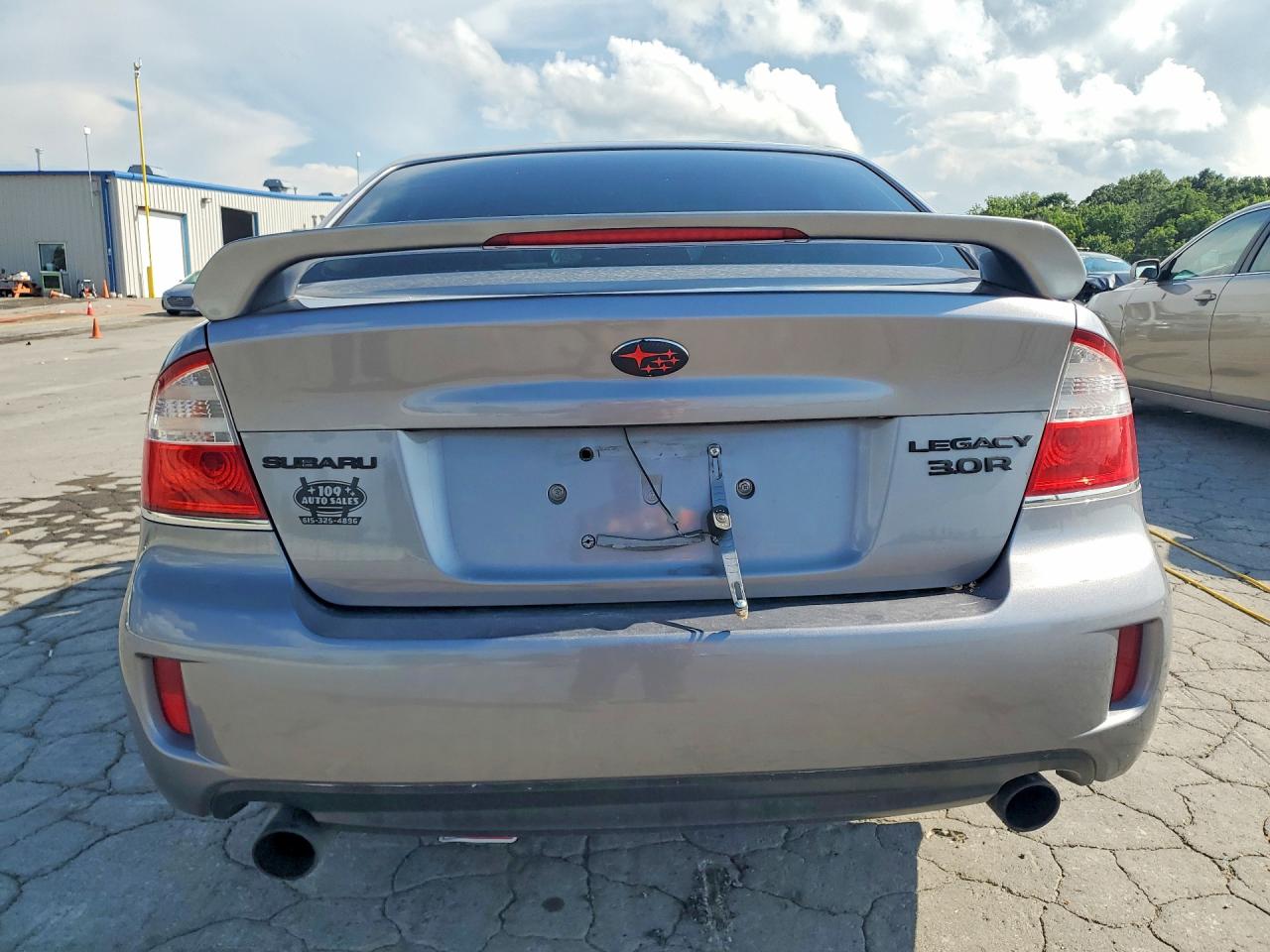 2008 Subaru Legacy 3.0r Limited Silver vin: 4S3BL856084225258
