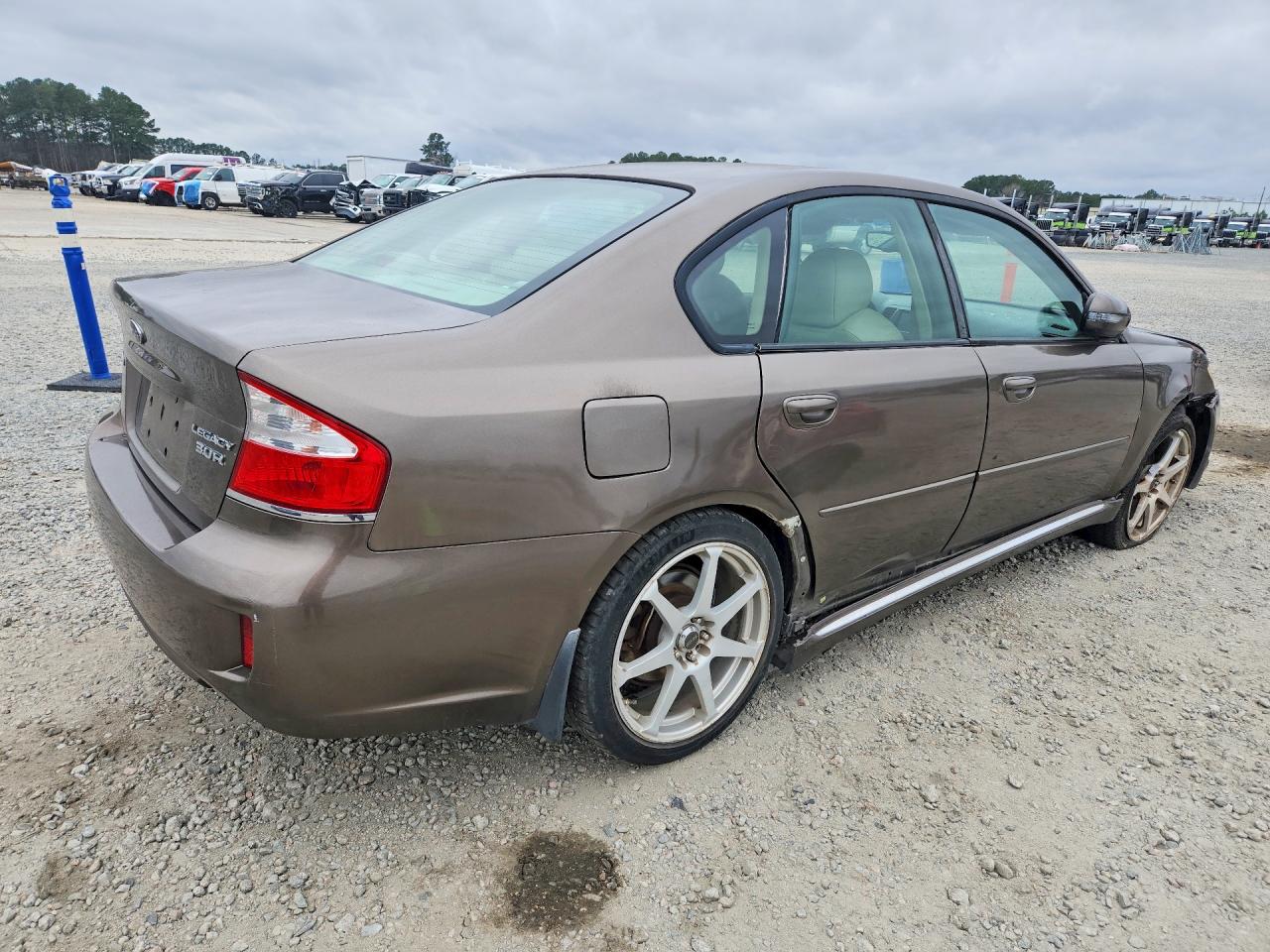 2008 Subaru Legacy 3.0r Limited Brown vin: 4S3BL856184216777