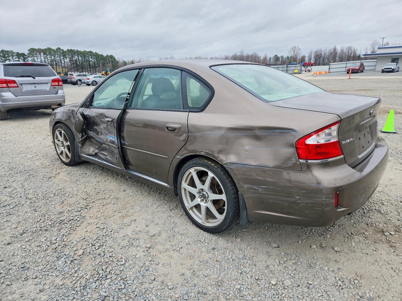 2008 Subaru Legacy 3.0r Limited Brown vin: 4S3BL856184216777