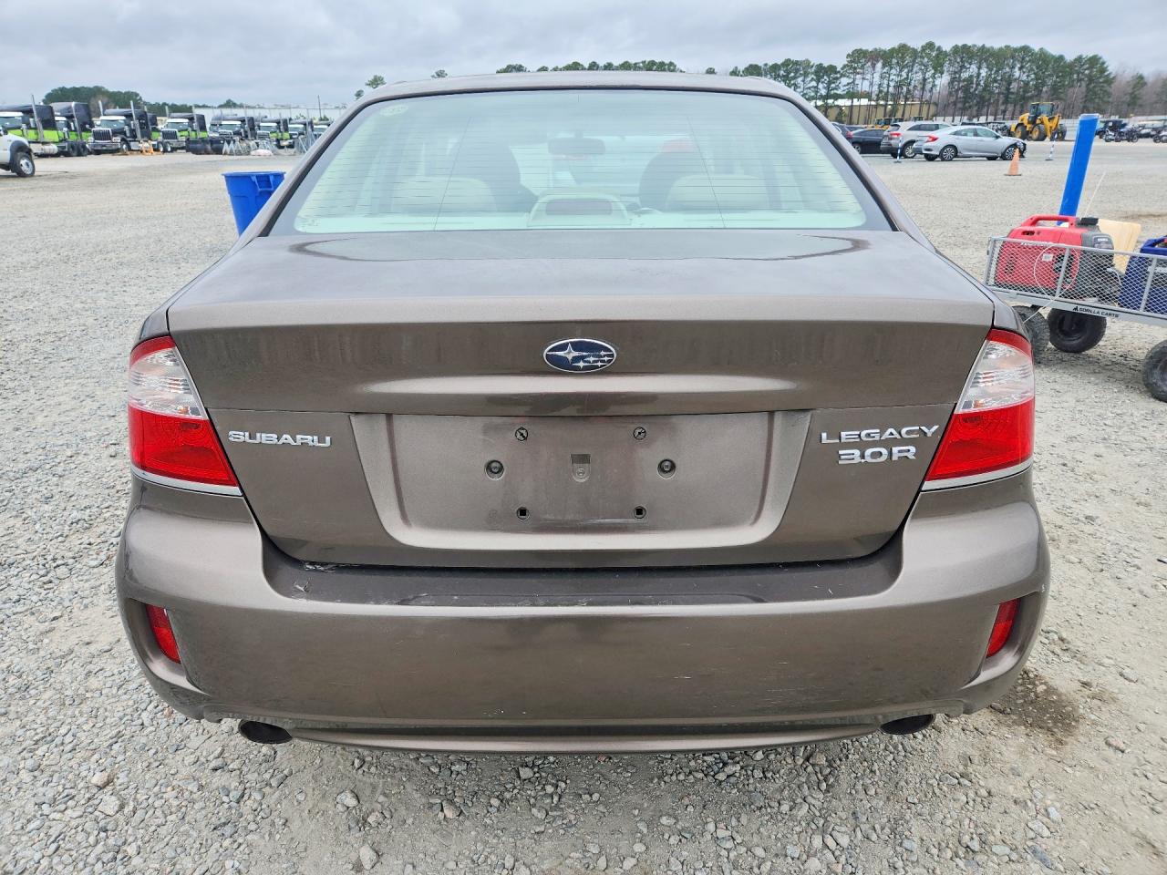 2008 Subaru Legacy 3.0r Limited Brown vin: 4S3BL856184216777