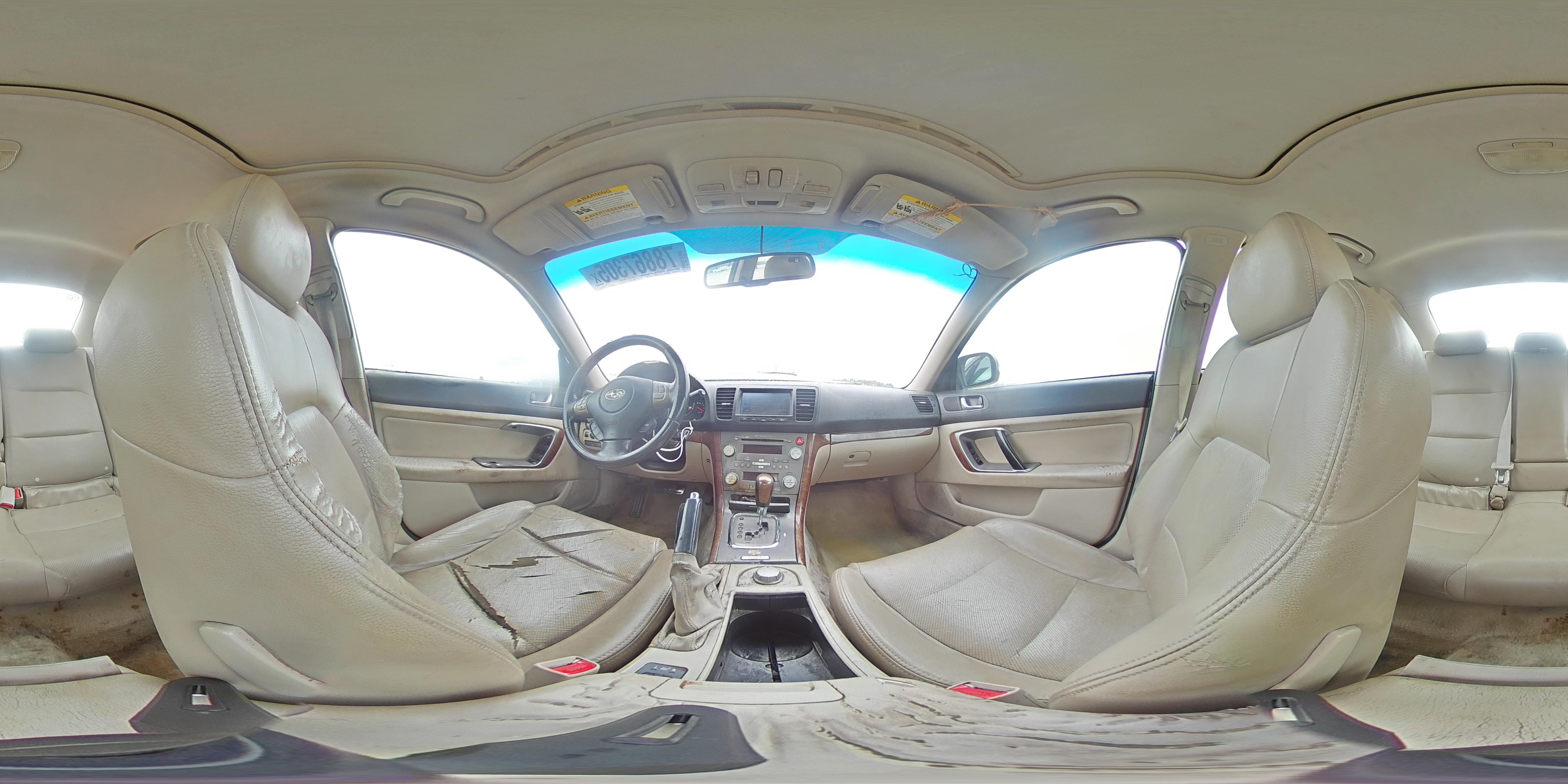 2008 Subaru Legacy 3.0r Limited Brown vin: 4S3BL856184216777