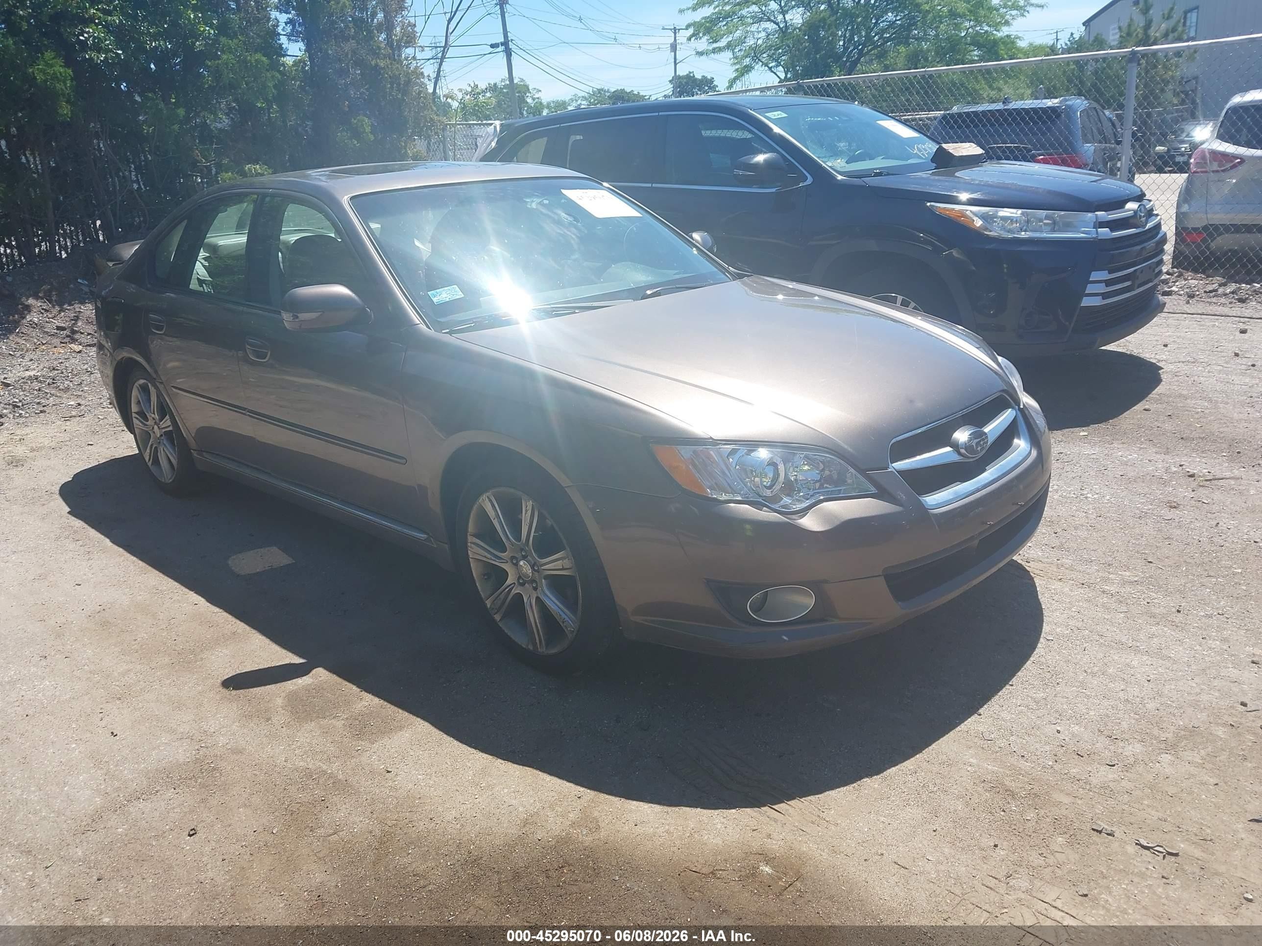 2008 Subaru Legacy 3.0r Limited Brown vin: 4S3BL856984218762