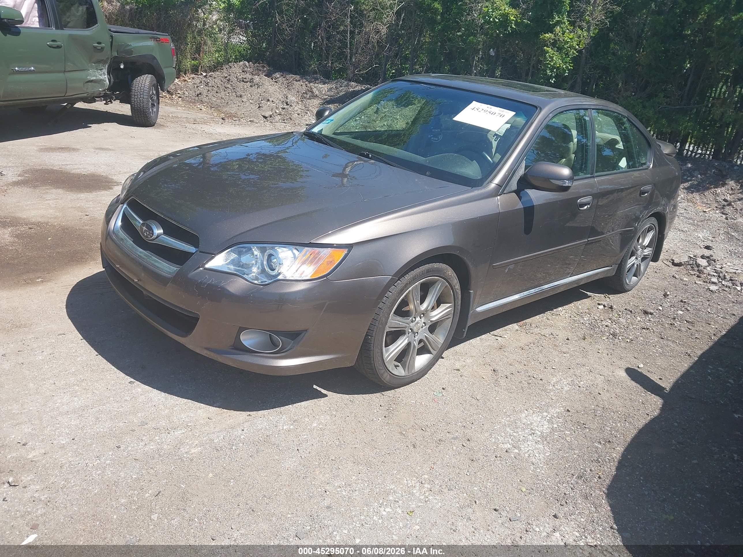 2008 Subaru Legacy 3.0r Limited Brown vin: 4S3BL856984218762