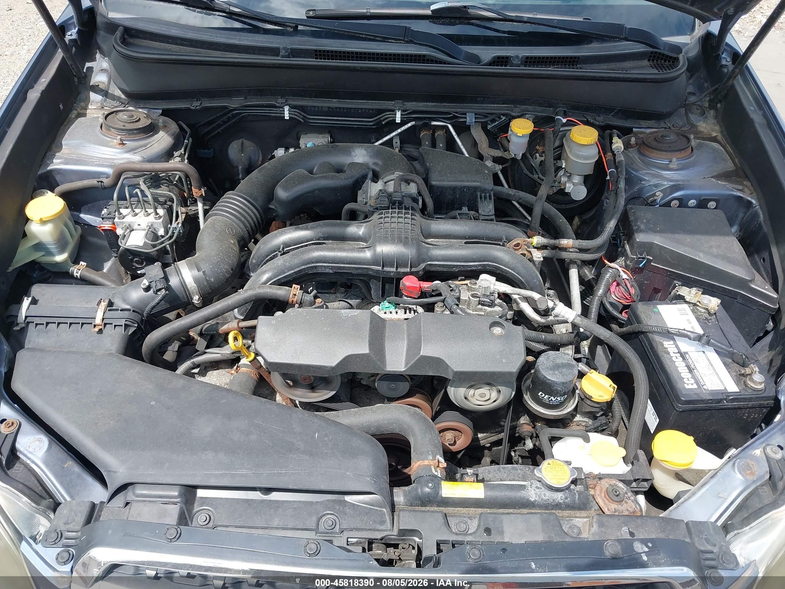 2013 Subaru Legacy 2.5i Blue vin: 4S3BMAA60D1012994