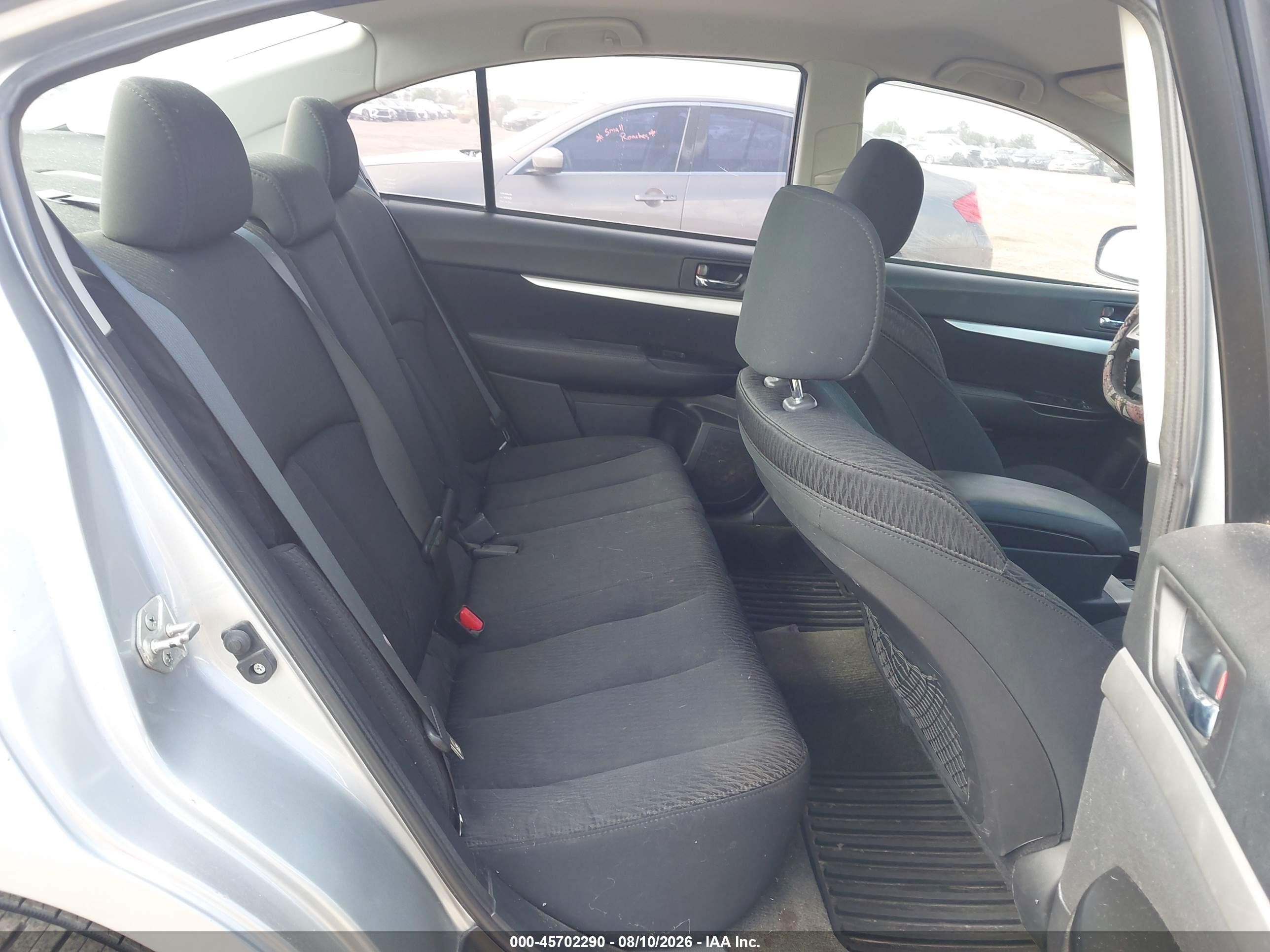 2012 Subaru Legacy 2.5i Silver vin: 4S3BMAA61C1034694