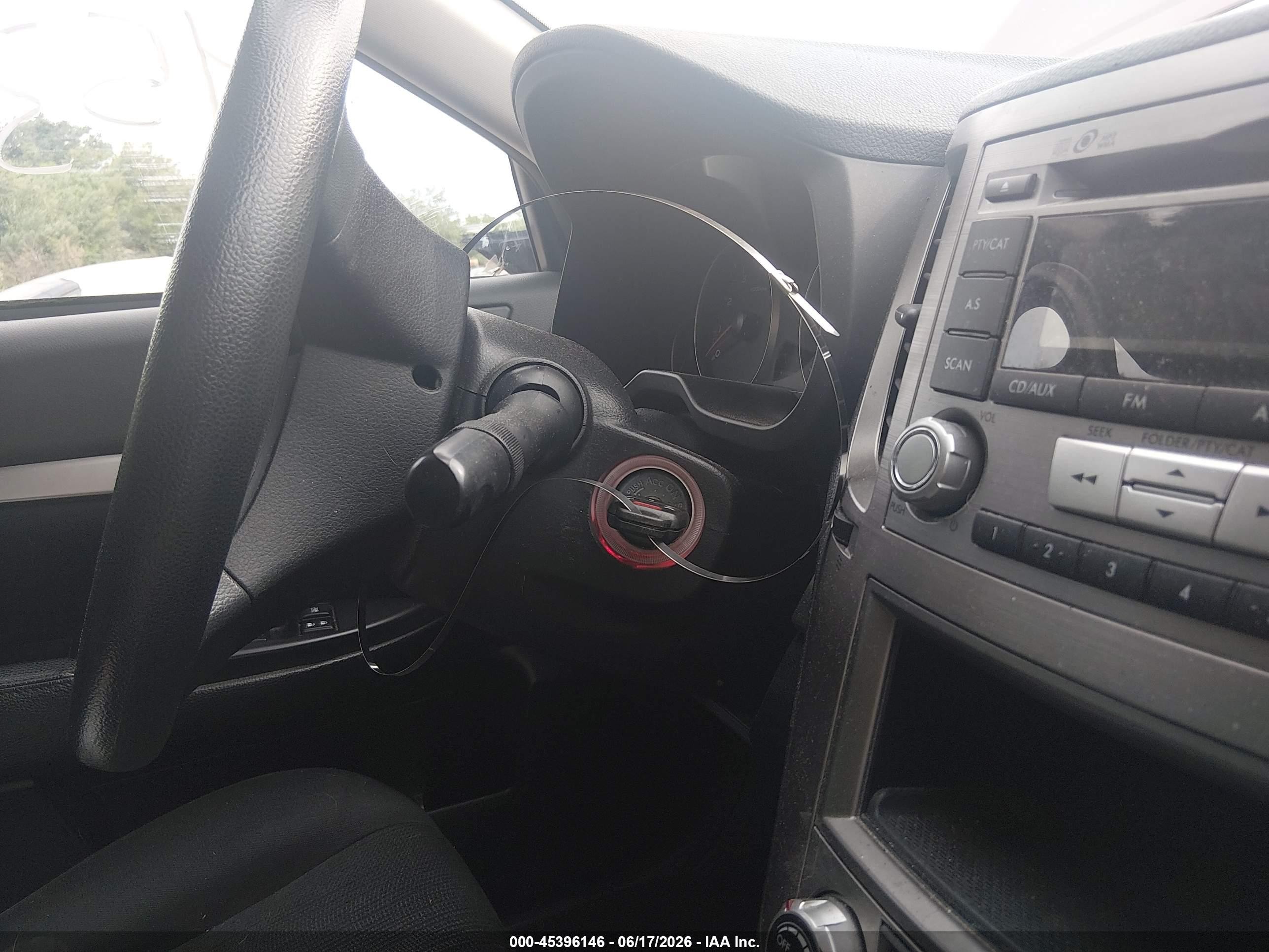 2014 Subaru Legacy 2.5i Красный vin: 4S3BMAA62E1016563