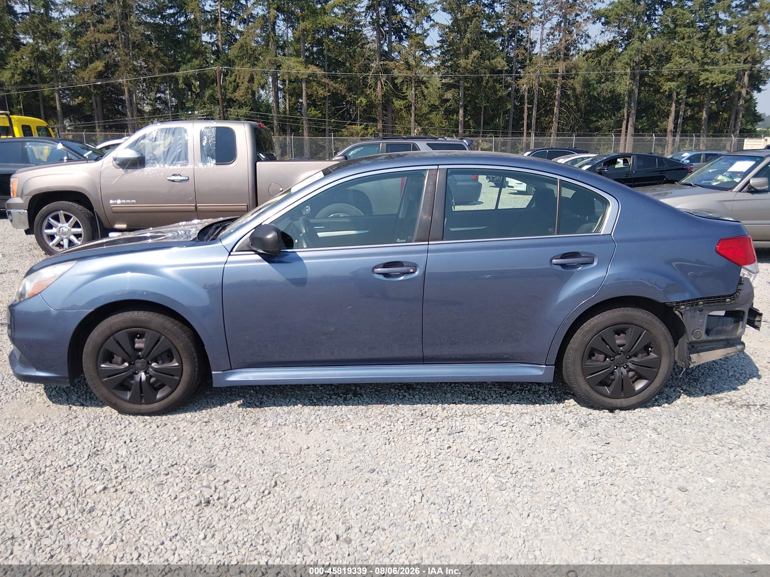 2013 Subaru Legacy 2.5i Синий vin: 4S3BMAA64D1011766