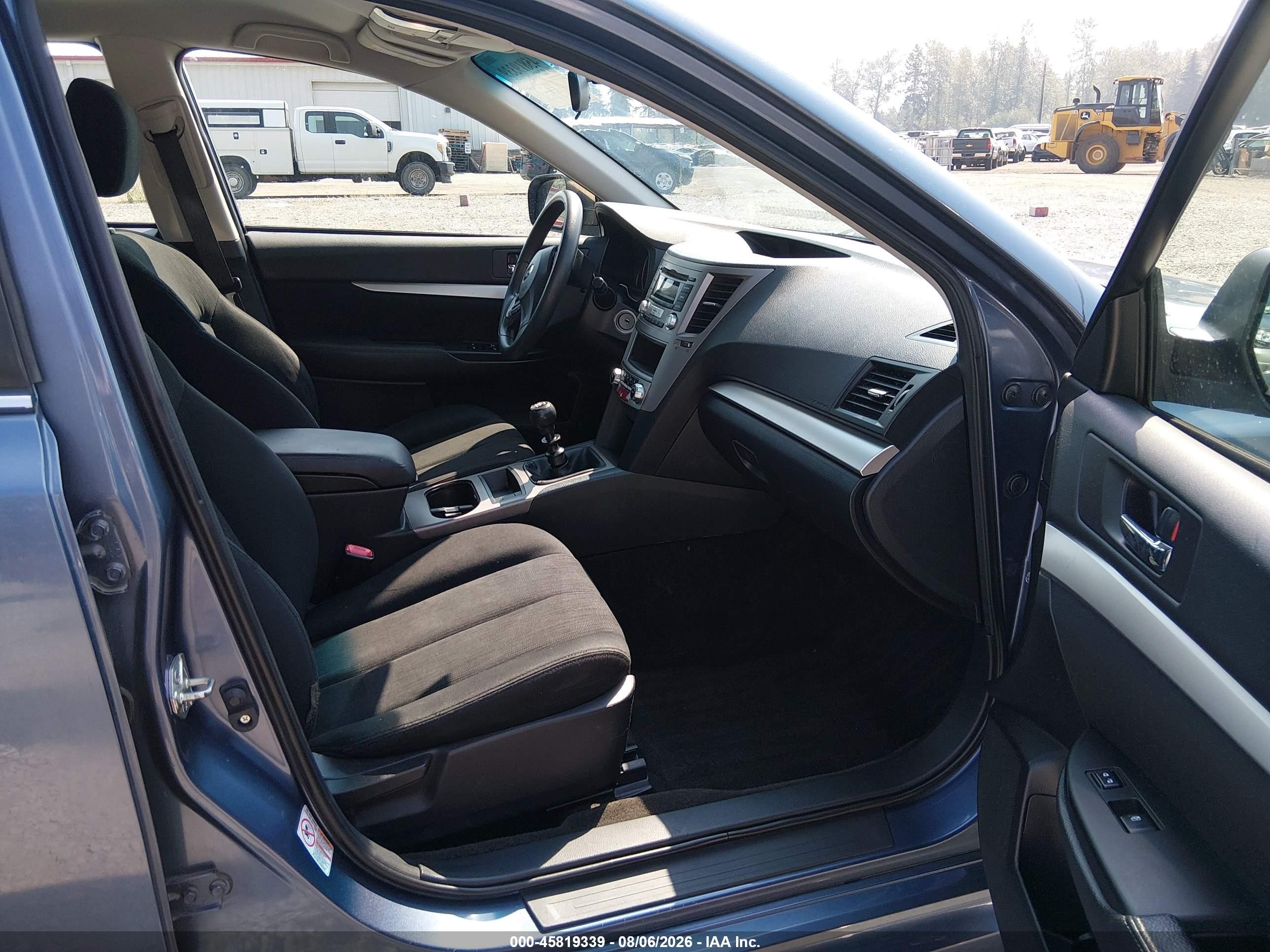 2013 Subaru Legacy 2.5i Синий vin: 4S3BMAA64D1011766