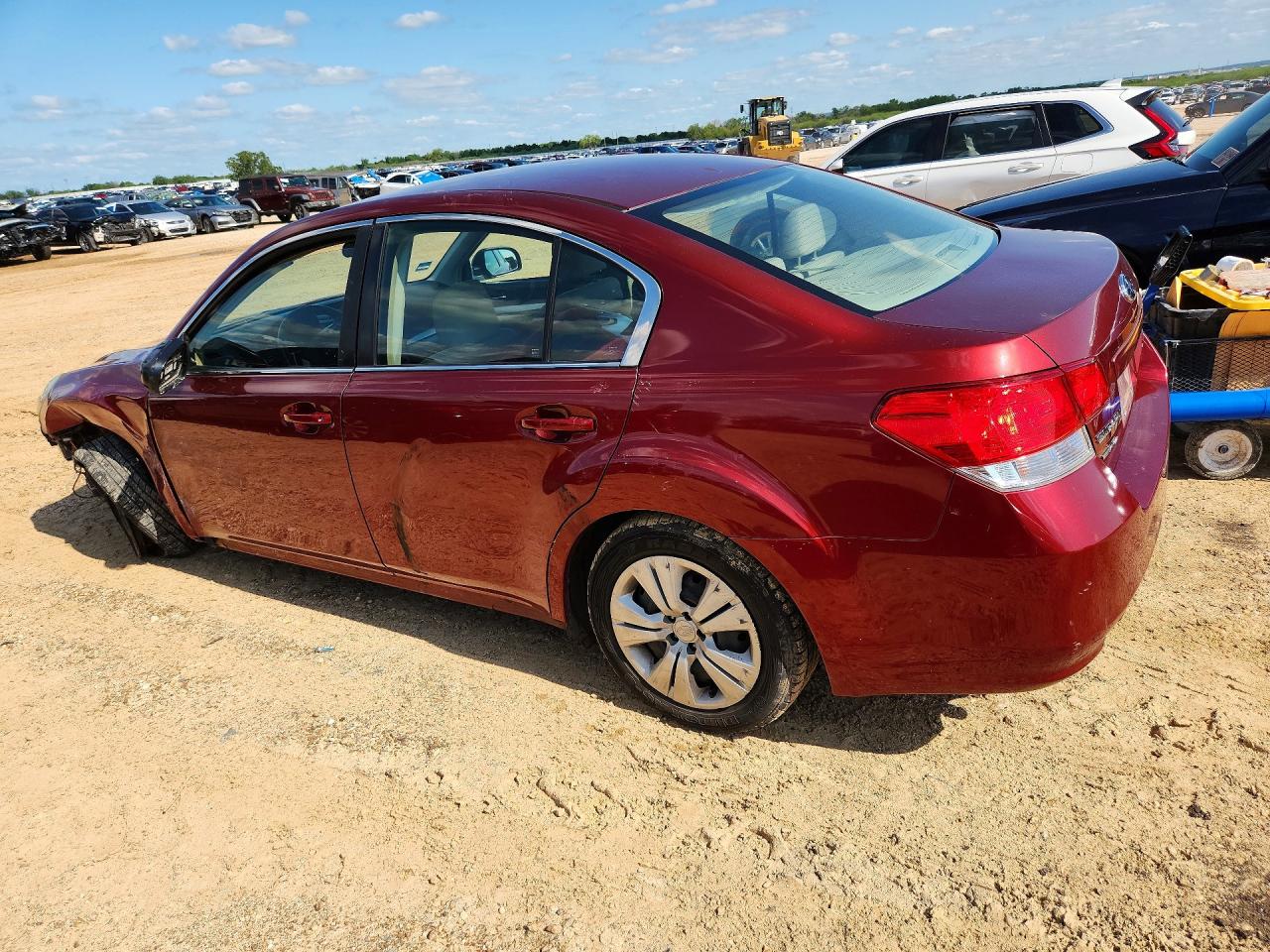 2014 Subaru Legacy Burgundy vin: 4S3BMAA64E1018718
