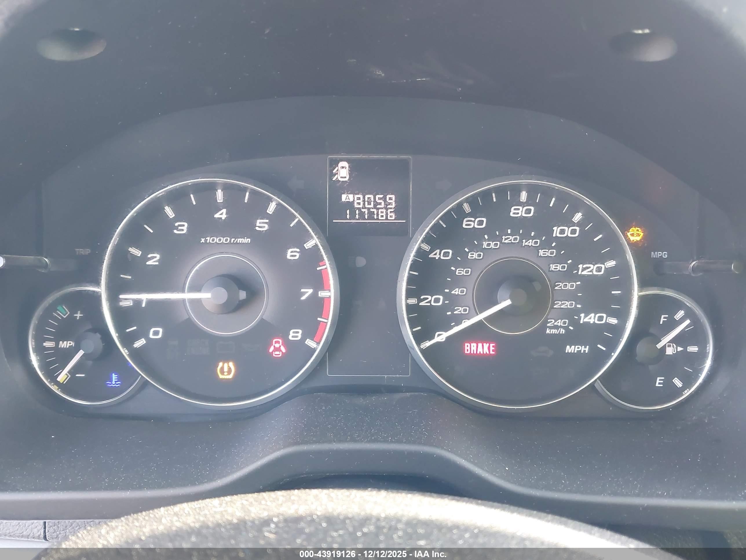 2011 Subaru Legacy 2.5i Gray vin: 4S3BMAA67B1229262