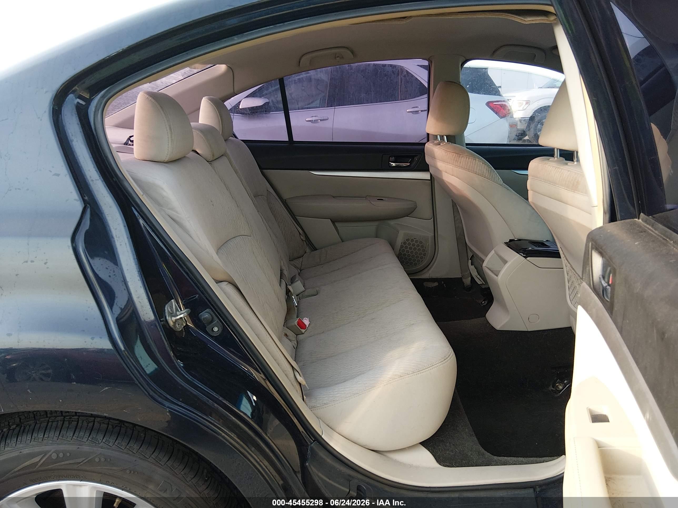 2012 Subaru Legacy 2.5i Premium Синий vin: 4S3BMAB65C1027035