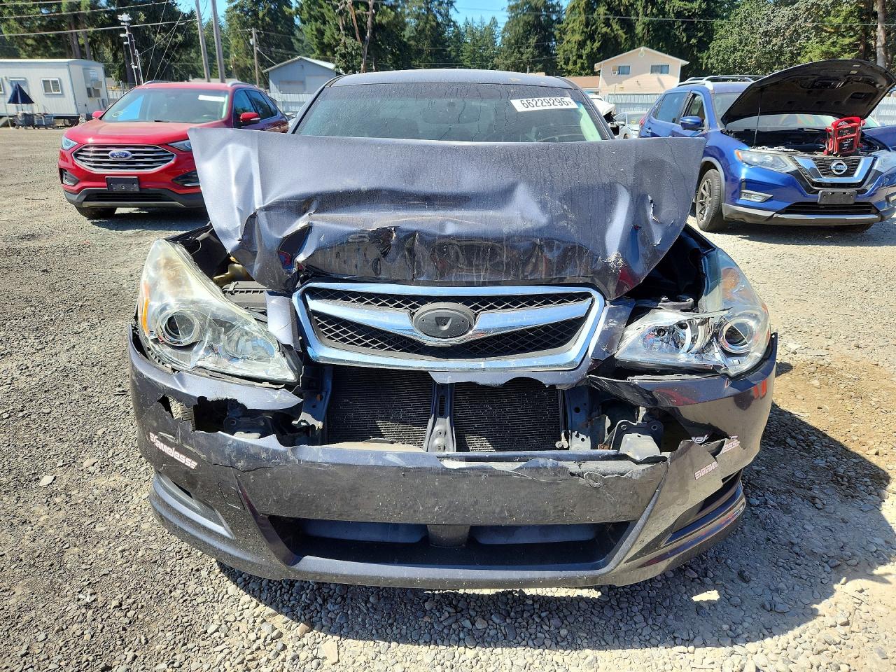 2011 Subaru Legacy 2.5i Premium Gray vin: 4S3BMB66XB3231010