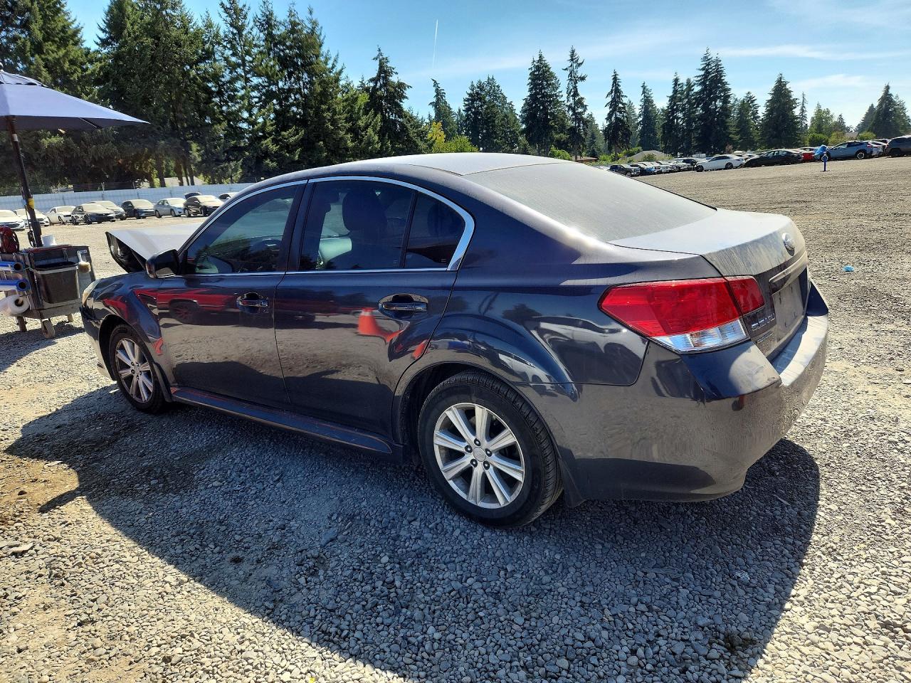 2011 Subaru Legacy 2.5i Premium Gray vin: 4S3BMB66XB3231010