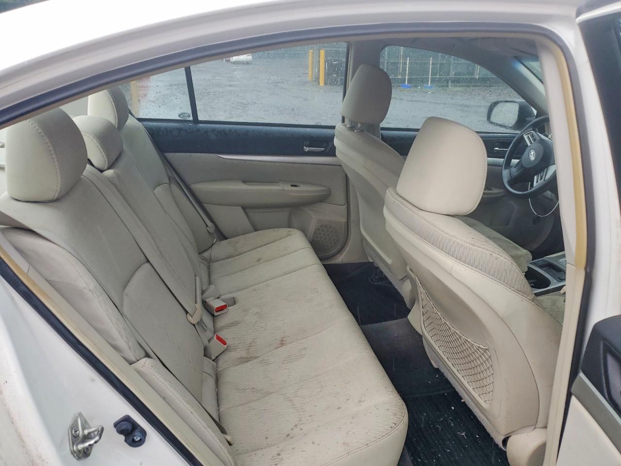 2012 Subaru Legacy 2.5i White vin: 4S3BMBA60C3034986