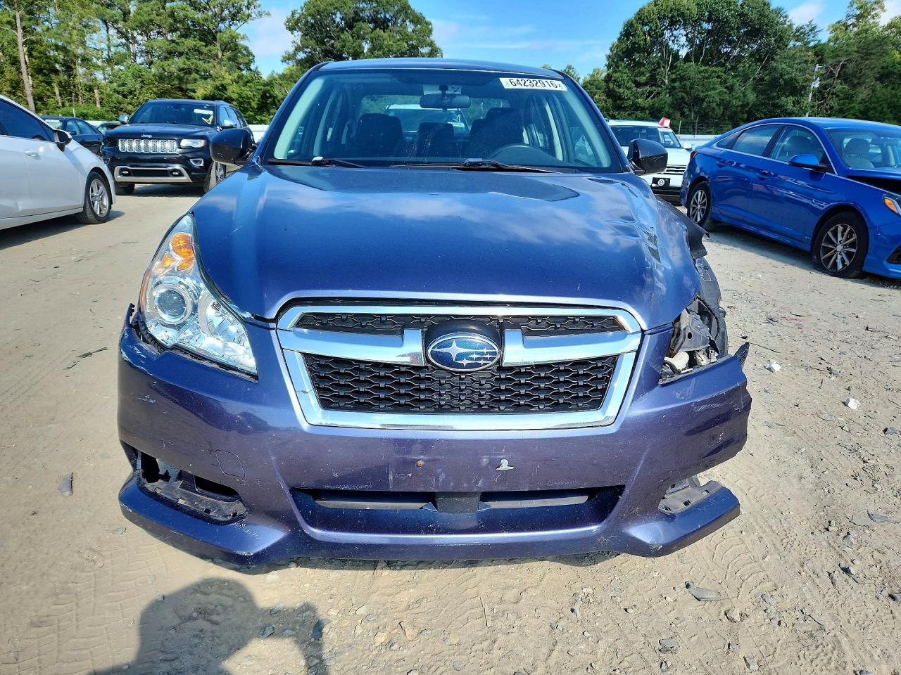 2013 Subaru Legacy 2.5i Gray vin: 4S3BMBA60D3035265