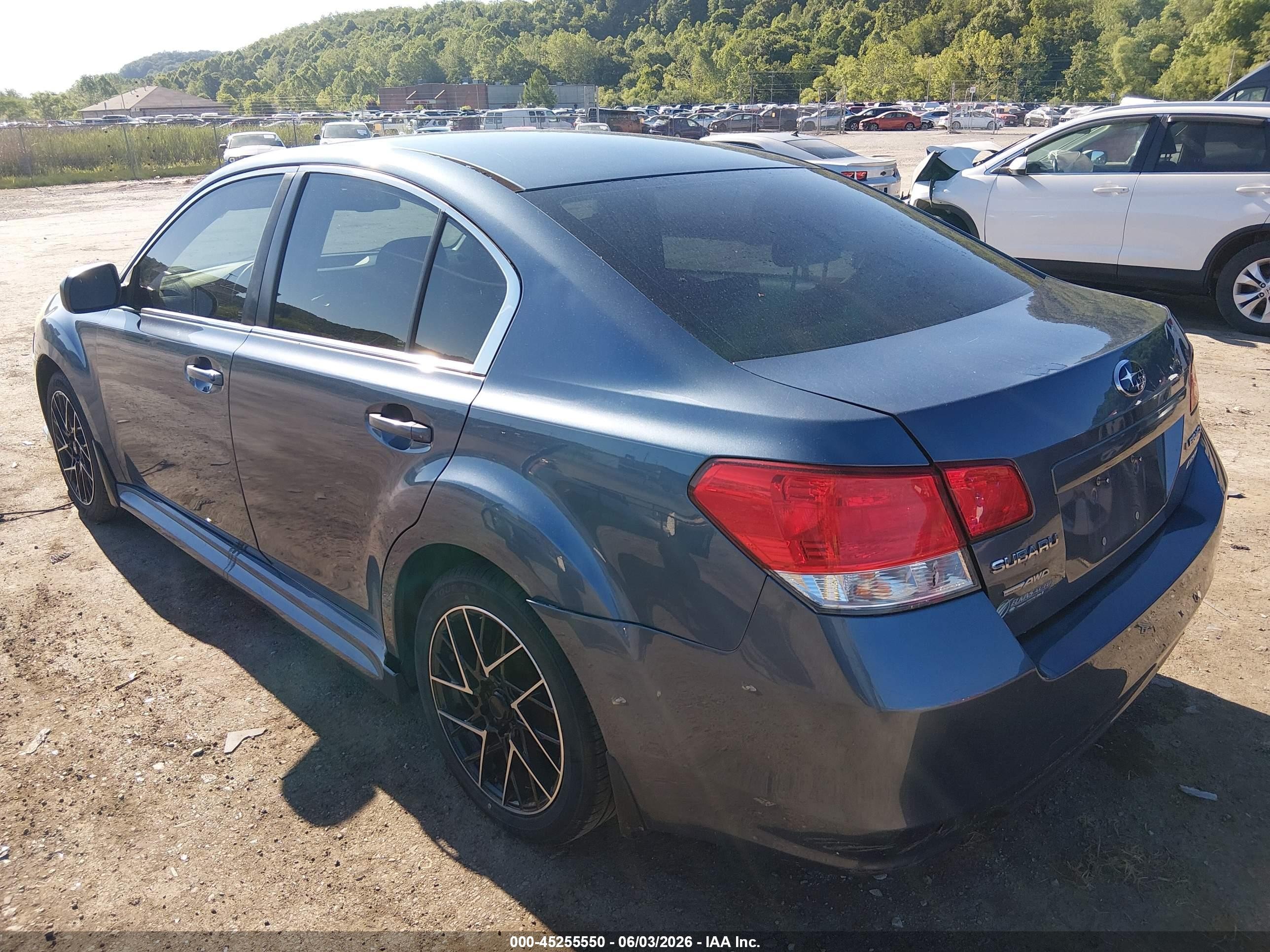 2014 Subaru Legacy 2.5i Light Blue vin: 4S3BMBA61E3029704