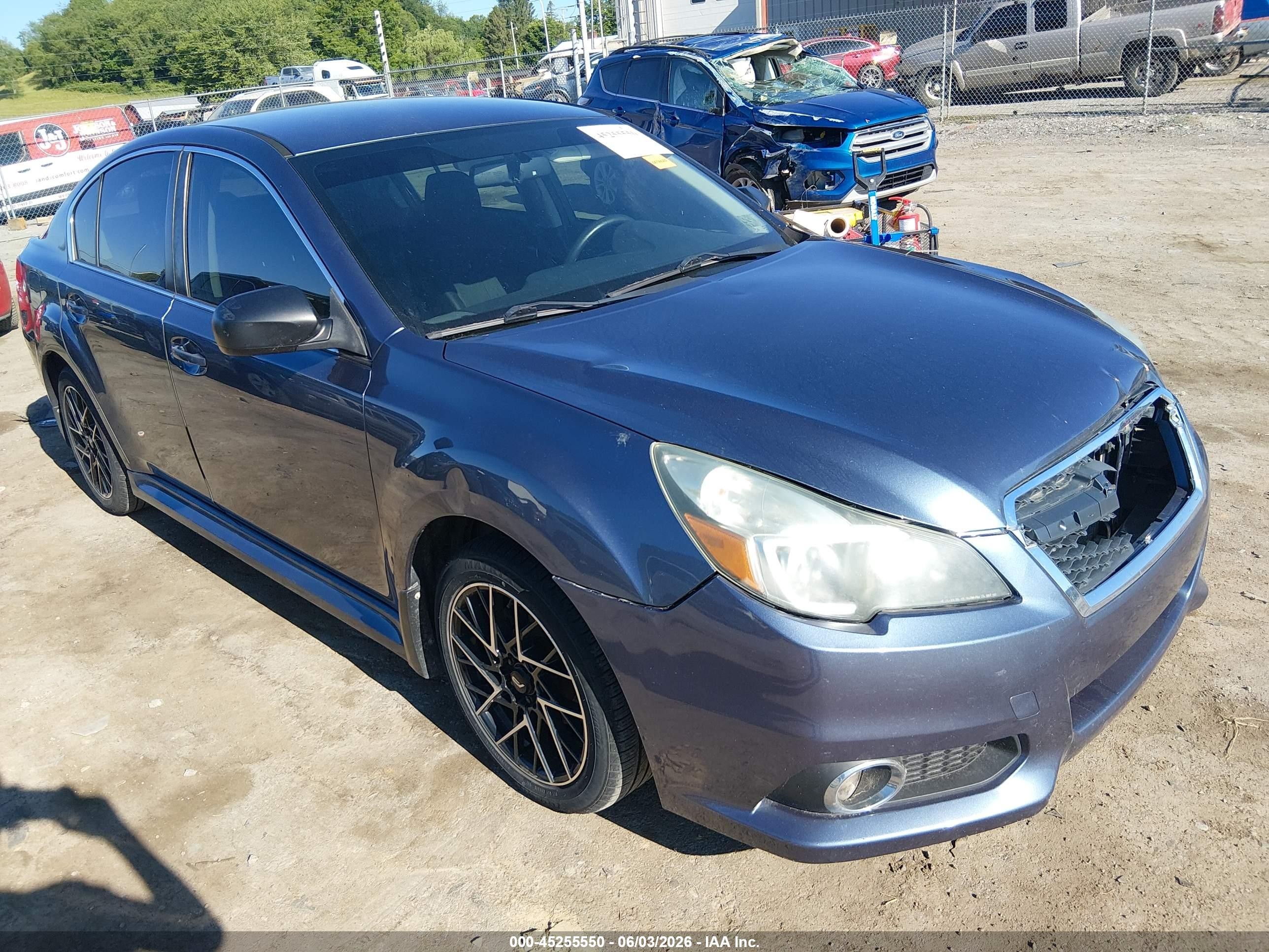 2014 Subaru Legacy 2.5i Light Blue vin: 4S3BMBA61E3029704