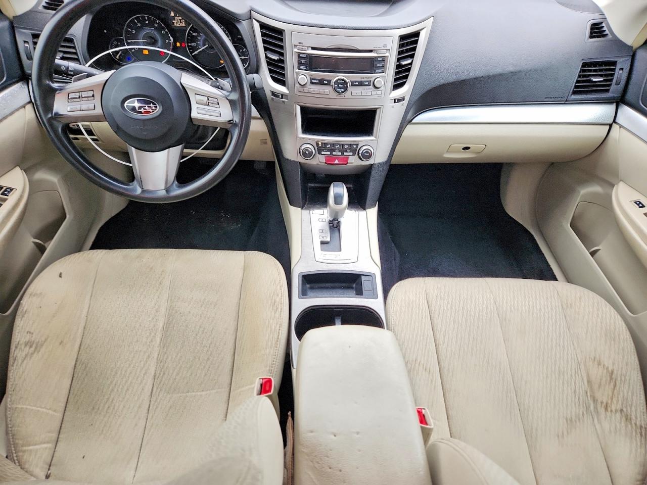 2010 Subaru Legacy 2.5i Black vin: 4S3BMBA62A3233888