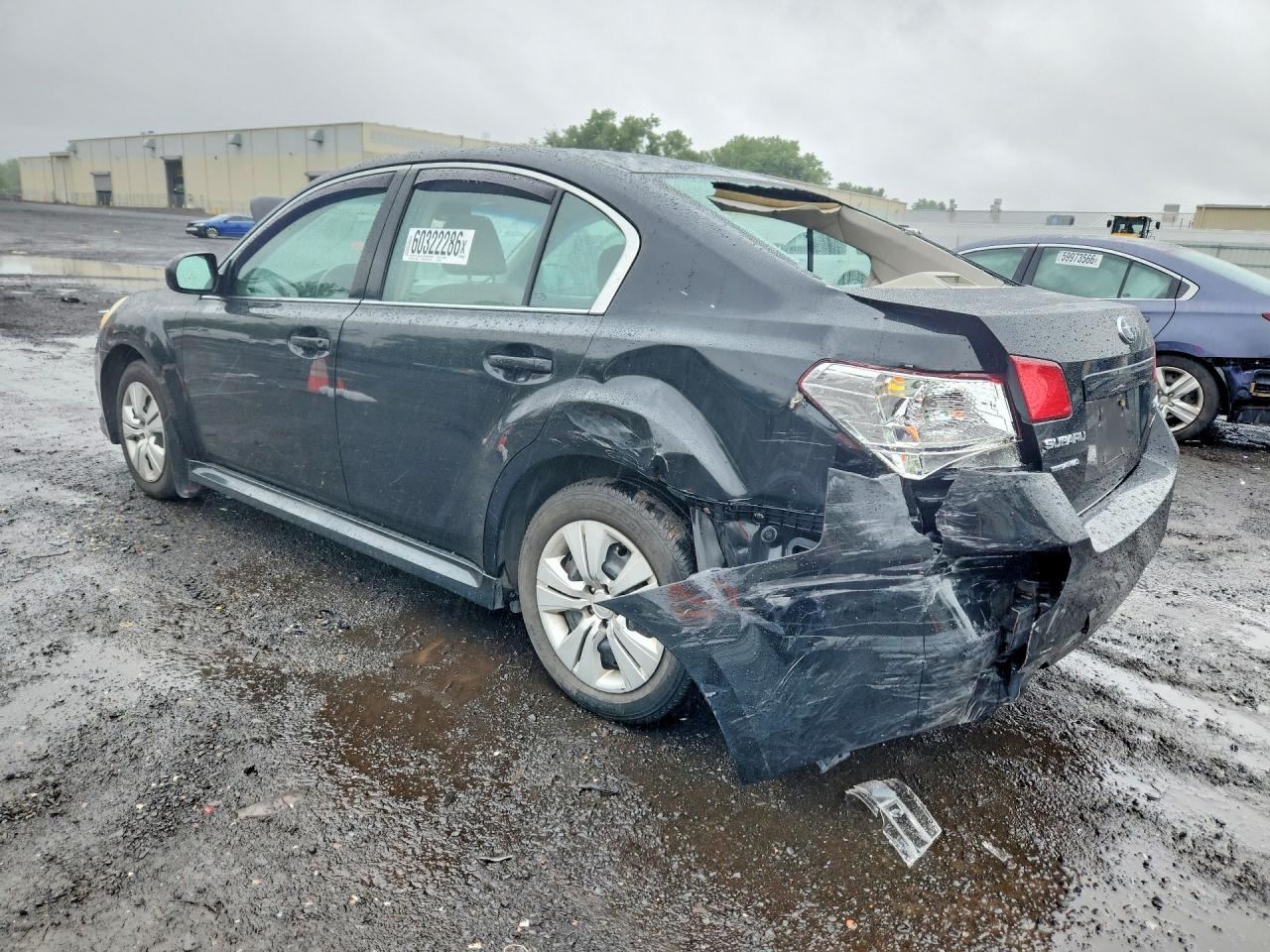 2010 Subaru Legacy 2.5i Black vin: 4S3BMBA62A3233888