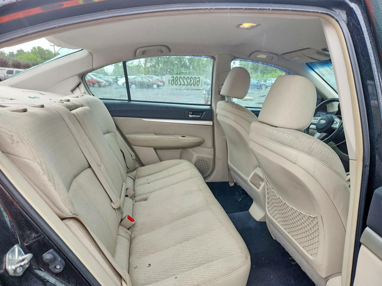 2010 Subaru Legacy 2.5i Black vin: 4S3BMBA62A3233888