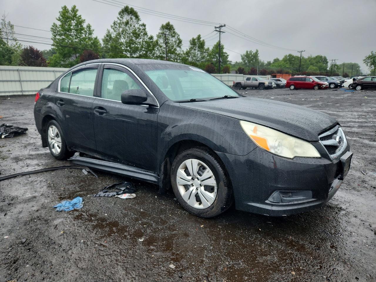 2010 Subaru Legacy 2.5i Black vin: 4S3BMBA62A3233888