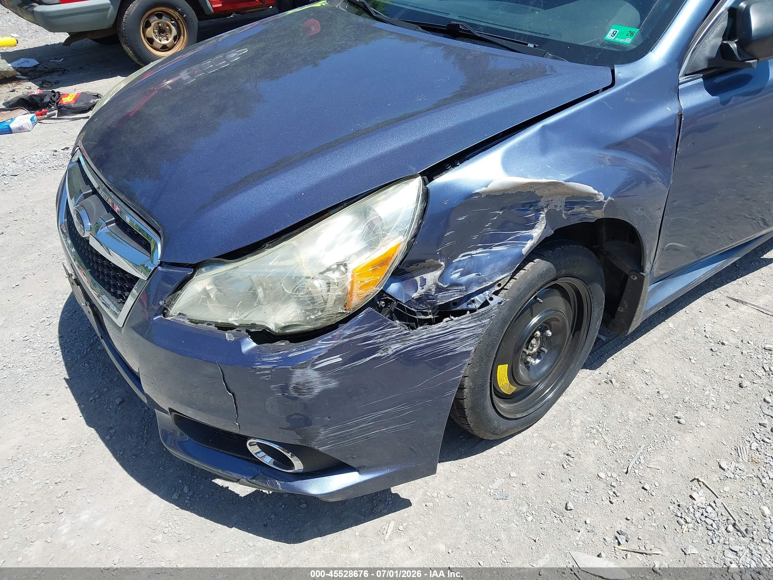 2014 Subaru Legacy 2.5i Blue vin: 4S3BMBA62E3004584
